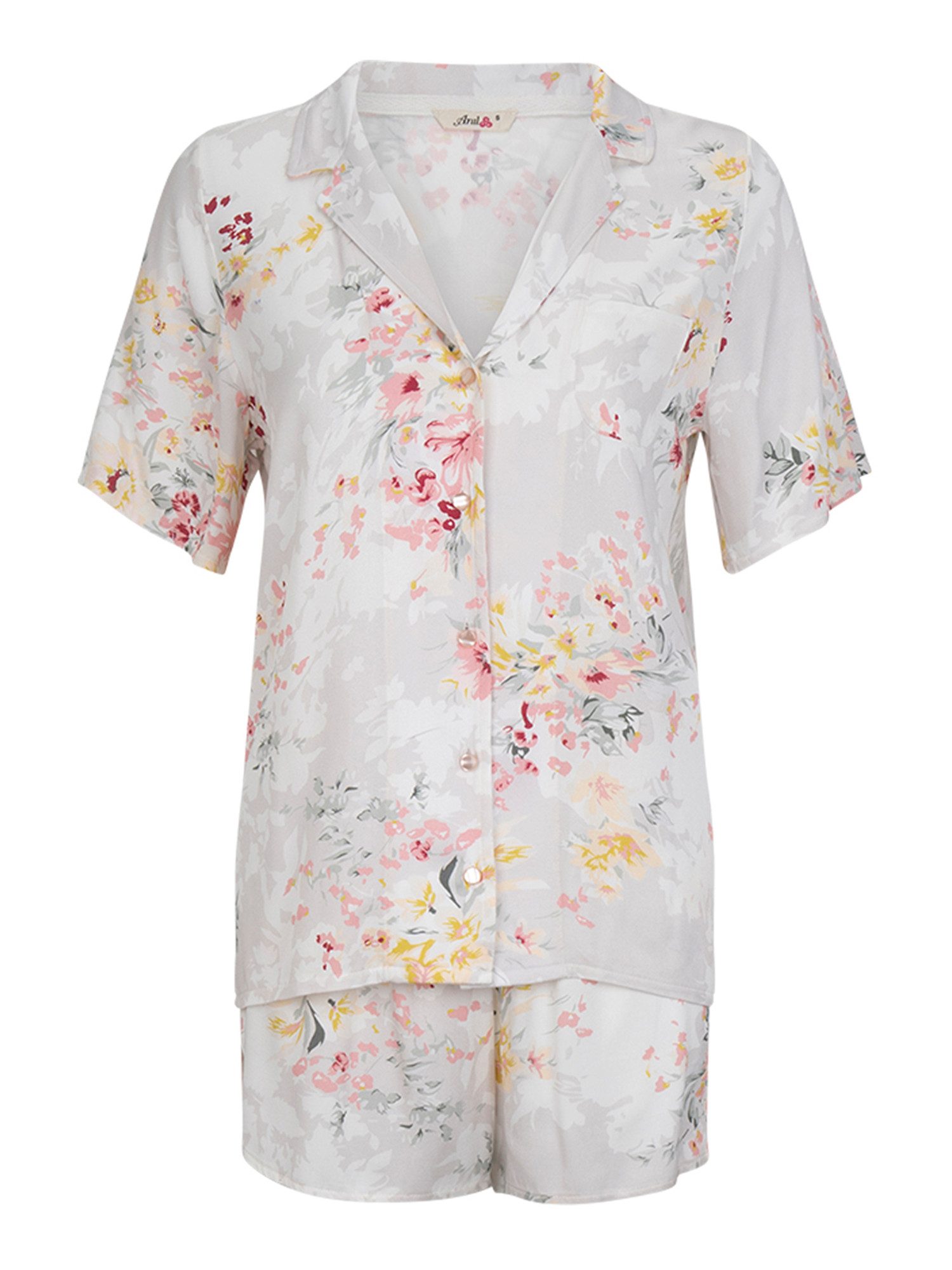 Goldenbay Shorty Blossom (2 tlg) leichter Schlafanzug Kurz