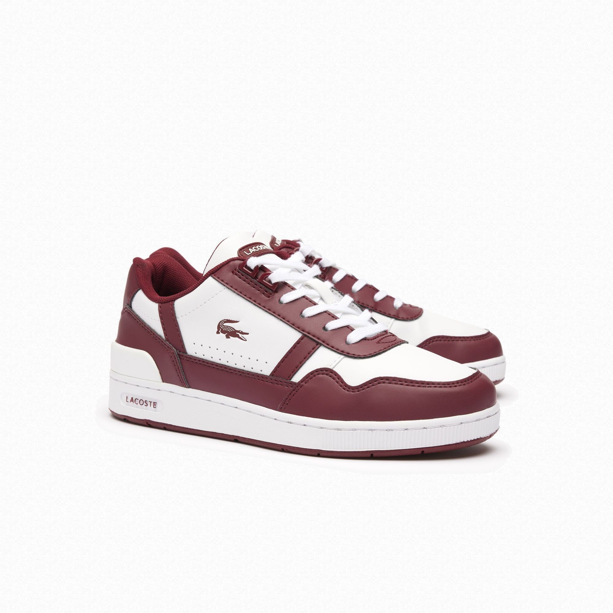 Lacoste WEISS/DUNKELROT (2G1) Sneaker