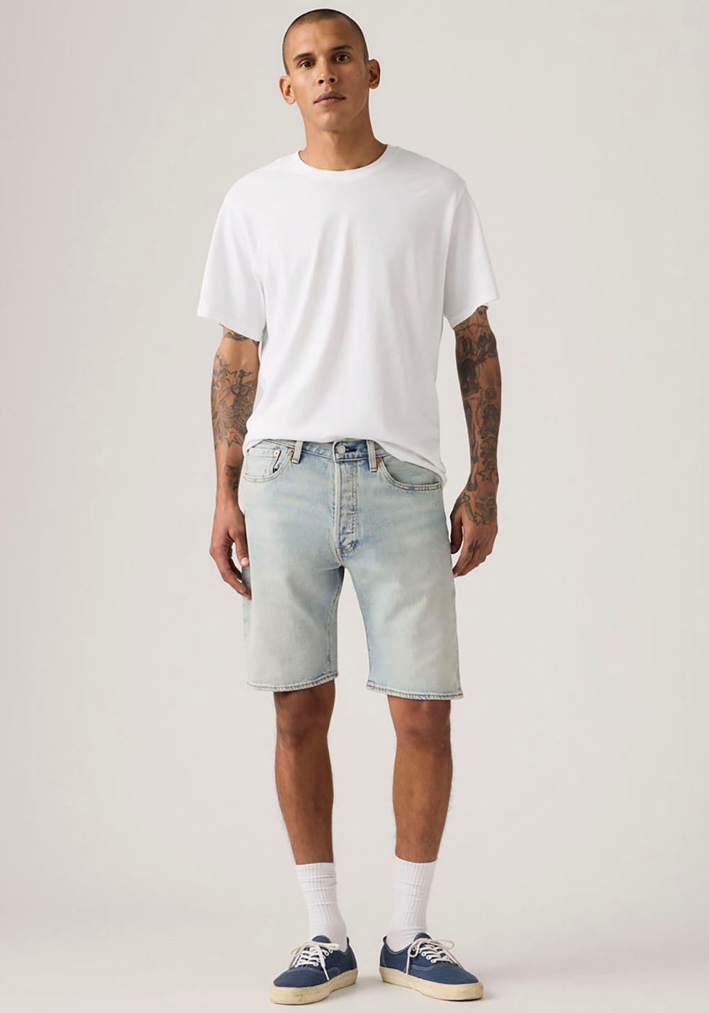 Levi's® Bermudas 501® ORIGINAL SHORTS Jeans-Bermudas mit Stretch, der Klassiker 501® ORIGINAL