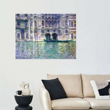Posterlounge Poster Claude Monet, Palazzo da Mula, Venedig, Wohnzimmer Malerei