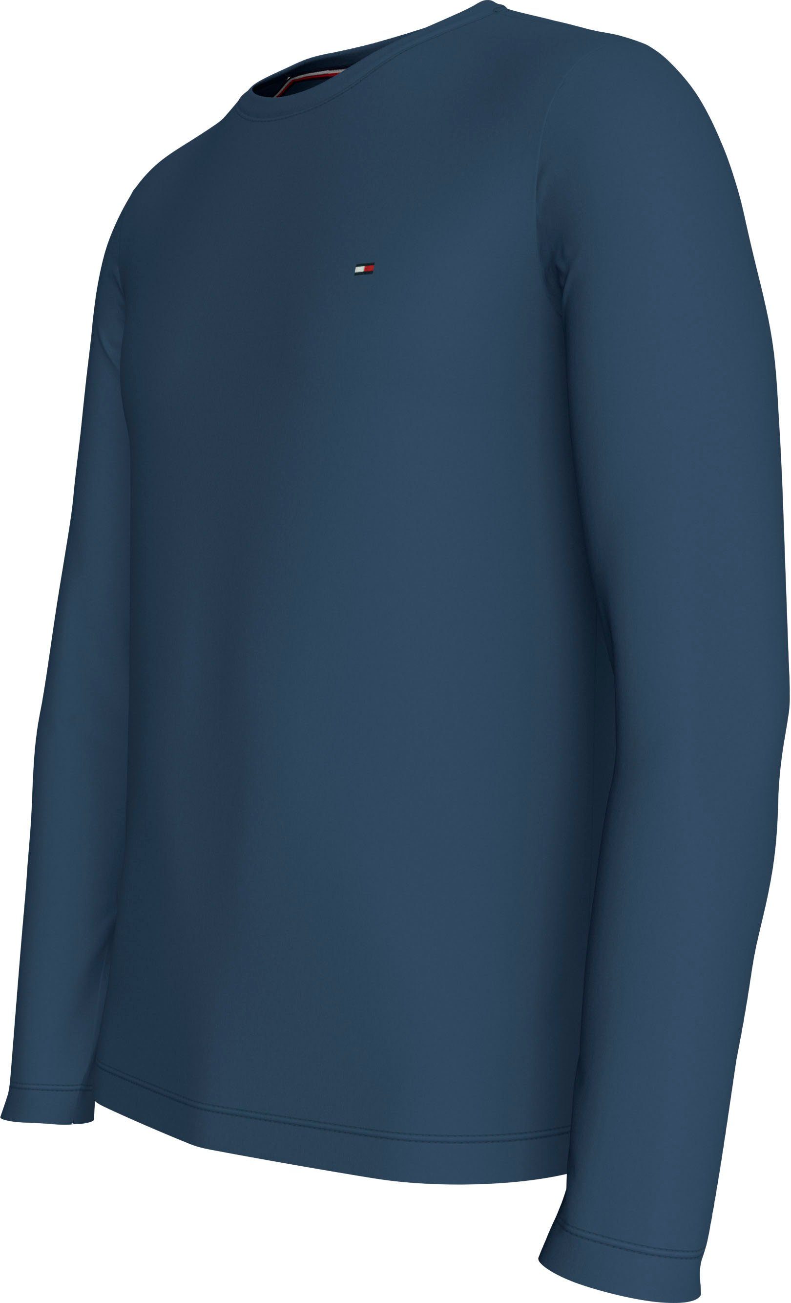 Tommy Hilfiger Langarmshirt STRETCH SLIM FIT LONG SLEEVE aus Baumwollstretch – Bild 5 von 5