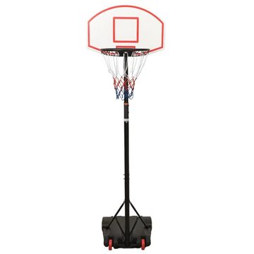 vidaXL Basketballkorb Basketballständer Weiß 216-250 cm Polyethylen