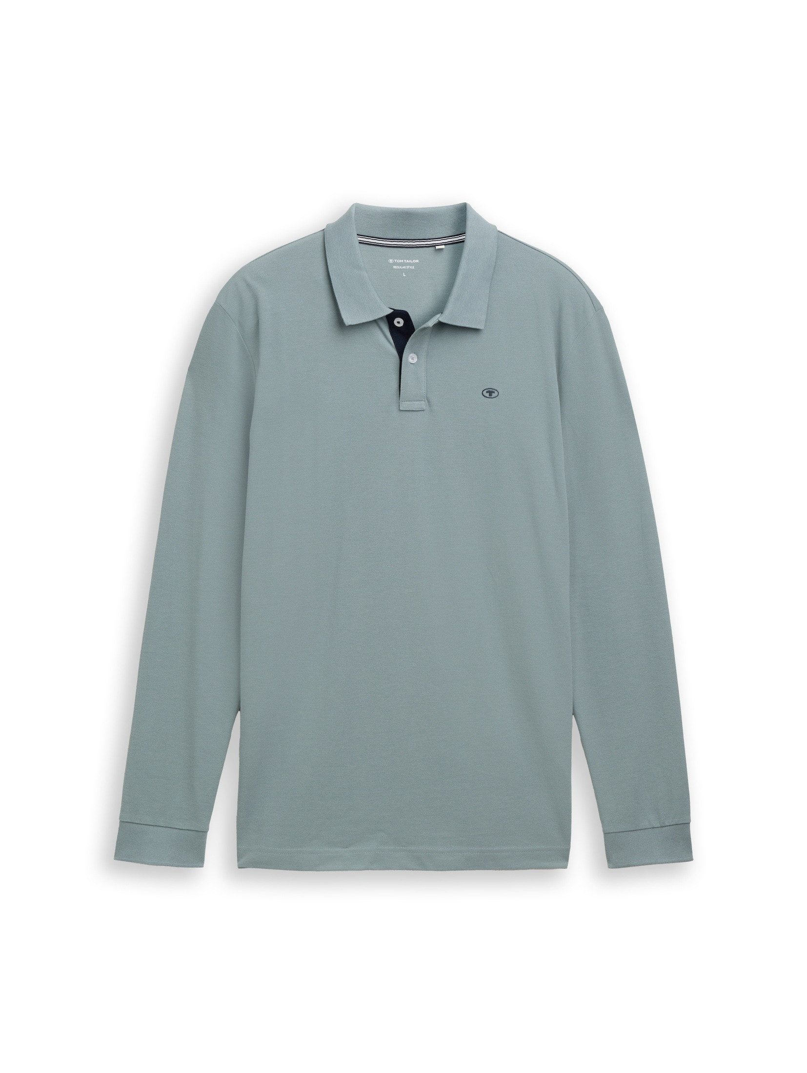 TOM TAILOR Langarm-Poloshirt Poloshirts Langarm Piqué Poloshirt