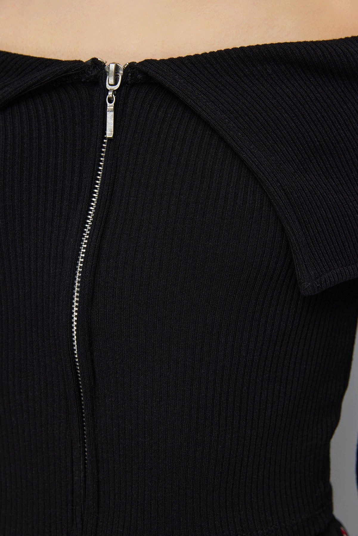 No Matter What Longpullunder Strickpullover mit Knopfdetails