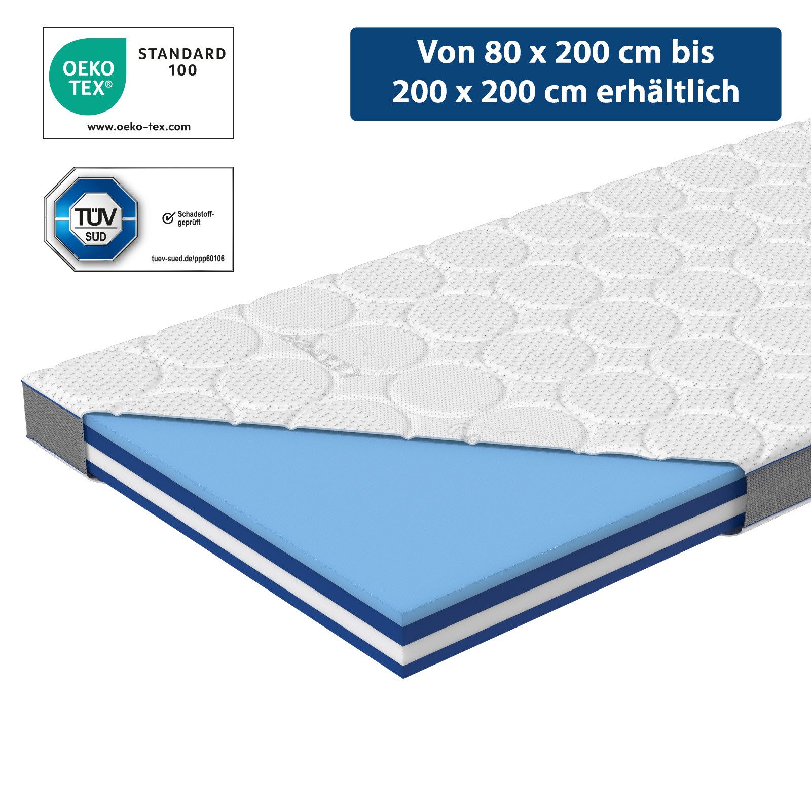 Genius, Topper eazzzy Royal Hybrid Matratzentopper 140x200 cm und weitere G günstig online kaufen