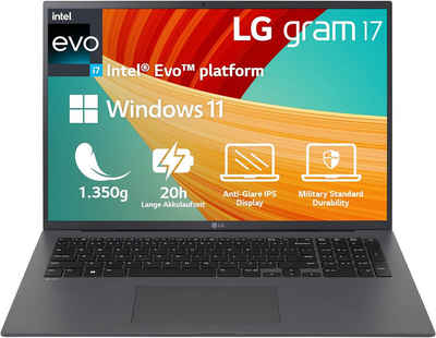 LG Leistungsstarkes Notebook (Intel 1360P, 2000 GB SSD, 32GB RAM, mit Leistungsstarkes Prozessor lange Akkulaufzeit)