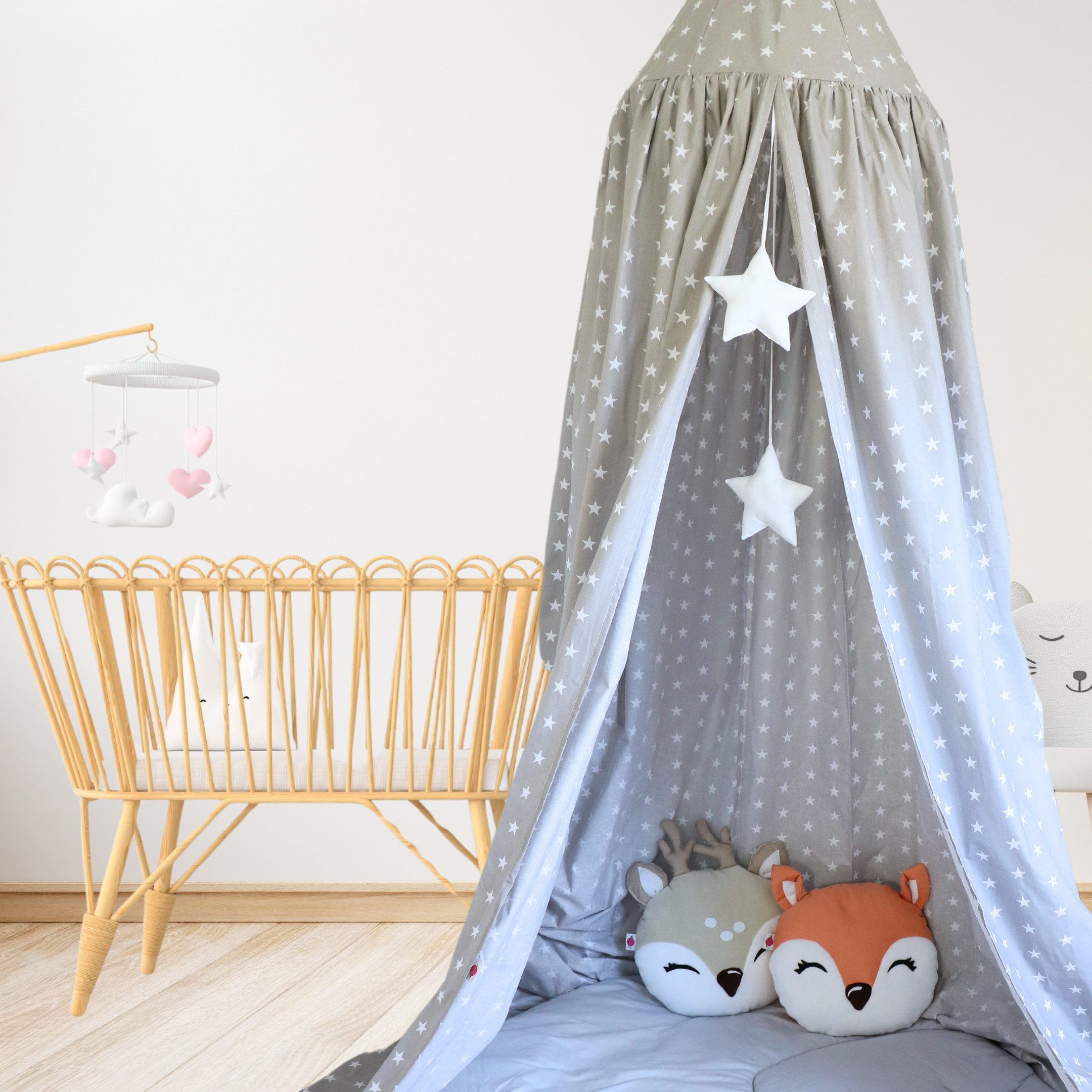 Babymajawelt Betthimmel Baldachin XXL, Kinderzimmer Zelt, günstig online kaufen
