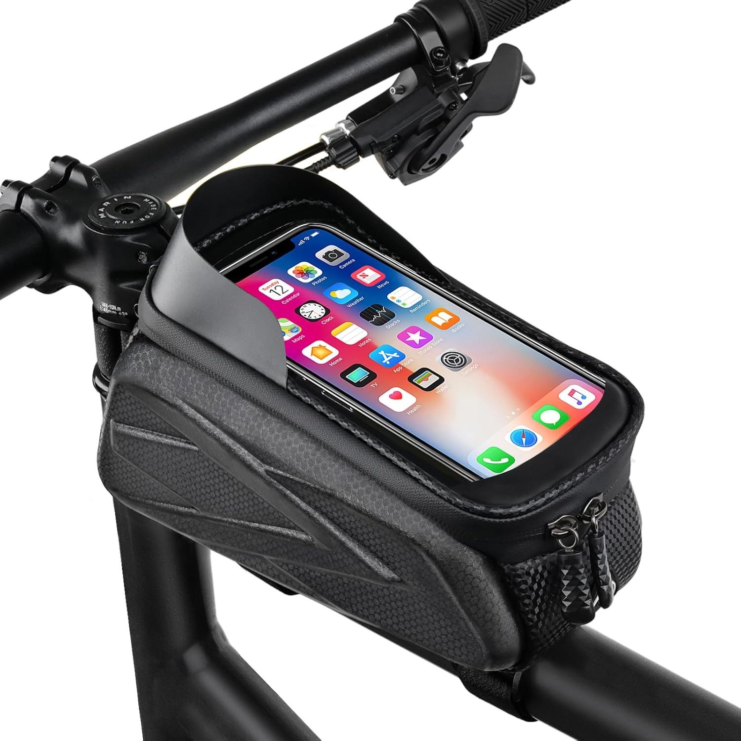Handy-Lenkertasche Fahrradtasche Handyhalterung Tasche, Oberrohr Vorderrahmen Tasche