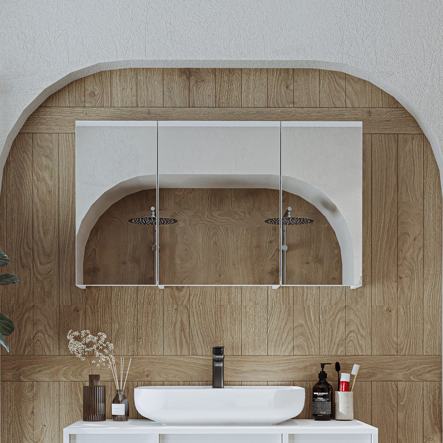 Roomart Badmöbel-Set GUSTO-ATL 120 cm, (Komplett-Set, günstig online kaufen