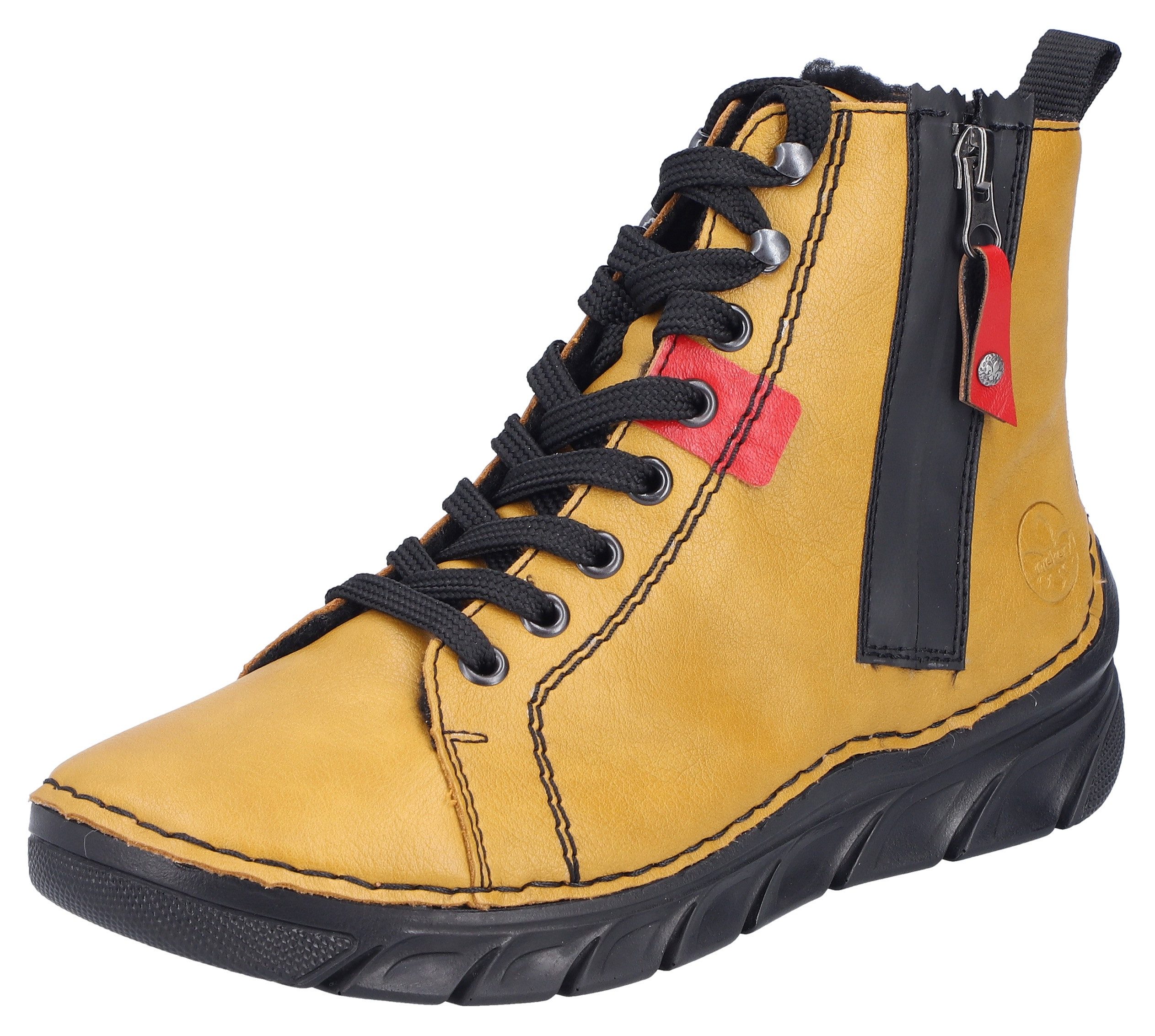 Rieker Winterboots Schnürstiefelette, Schnürboots, Warmfutter, mit günstig online kaufen