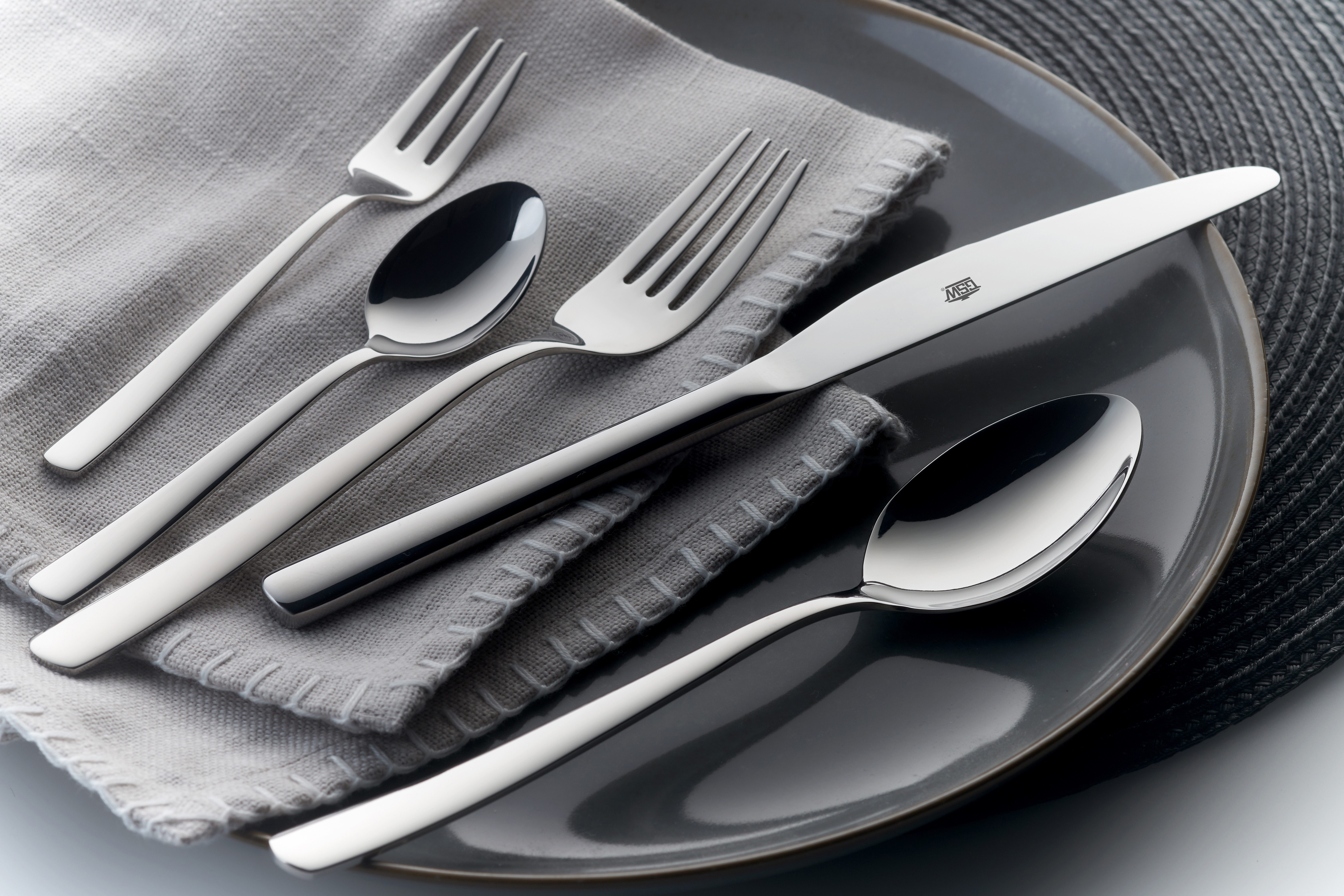 GSW Besteck-Set GSW (30-tlg), 6 Personen, Edelstahl 18/10, Besteck-Set im zeitlosen und klassischen Design für alle Anlässe