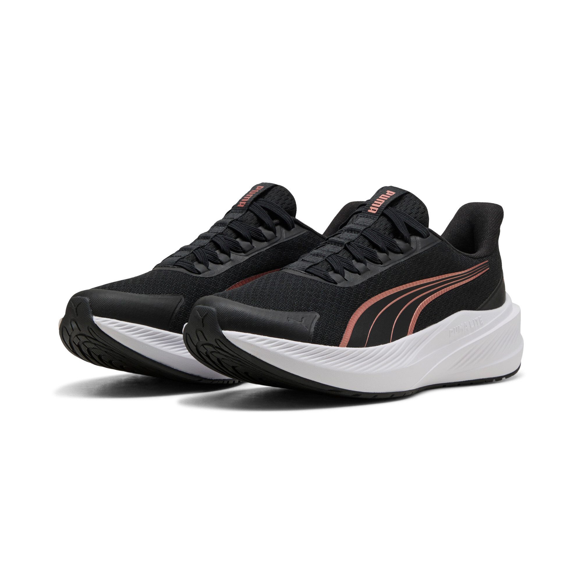 PUMA DASHER LITE SLIPTECH Laufschuh mit leicht profilierter Gummilaufsohle, mit Schlupfeinstieg