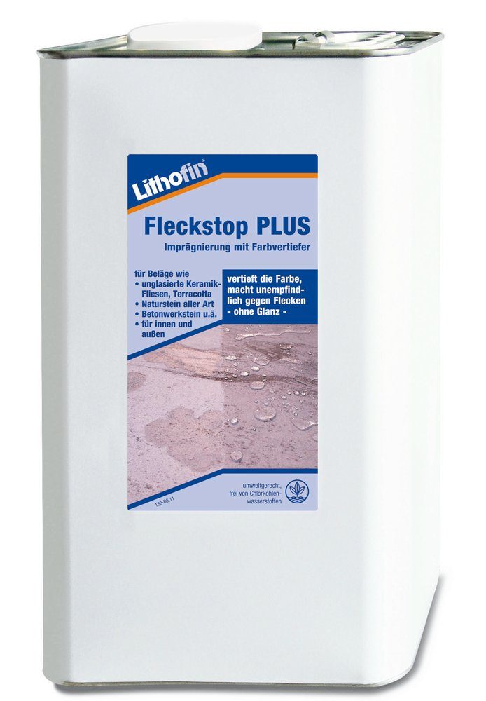 PLUS, Naturstein-Reiniger LITHOFIN Fleckstop Lithofin Ltr 5