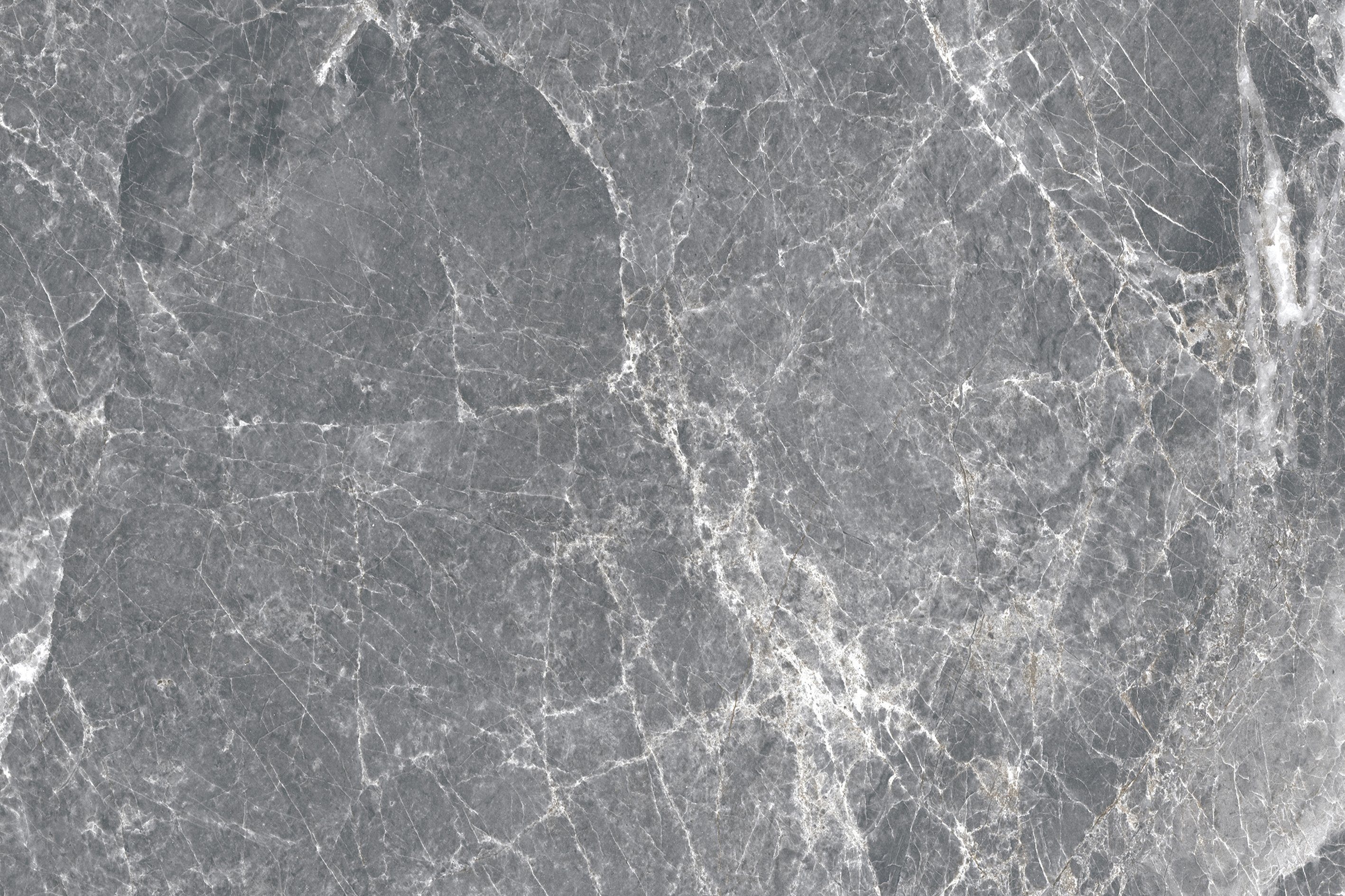 queence Küchenrückwand Steinoptik - Spritzschutz Wandschutz für Herd & Spüle - Alu-Dibond, (1-tlg), 60x40x0,3 cm - Hitzebeständig - Herdspritzschutz - Marmor - Grau