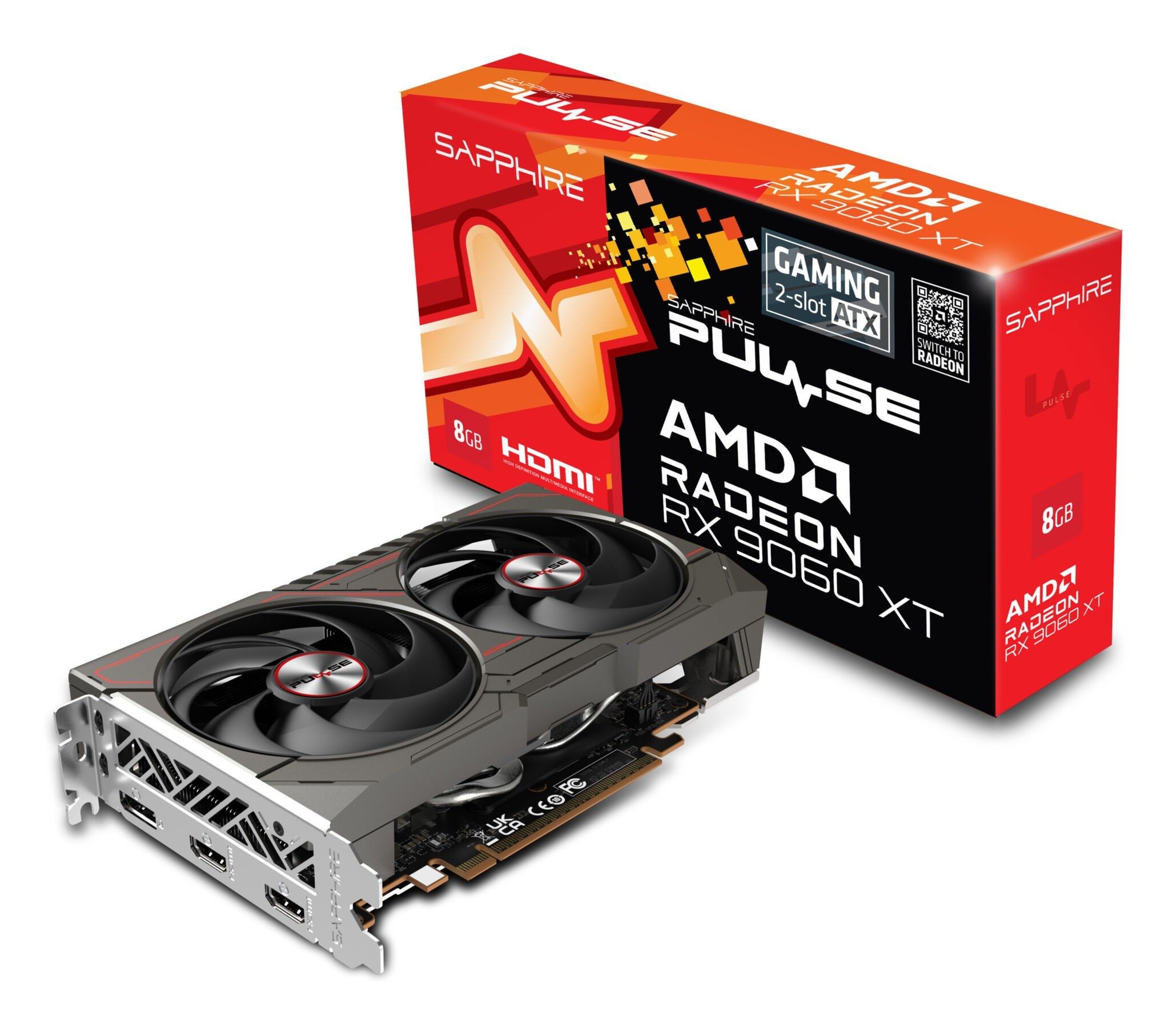 Sapphire Radeon RX 9060 XT Grafikkarte
