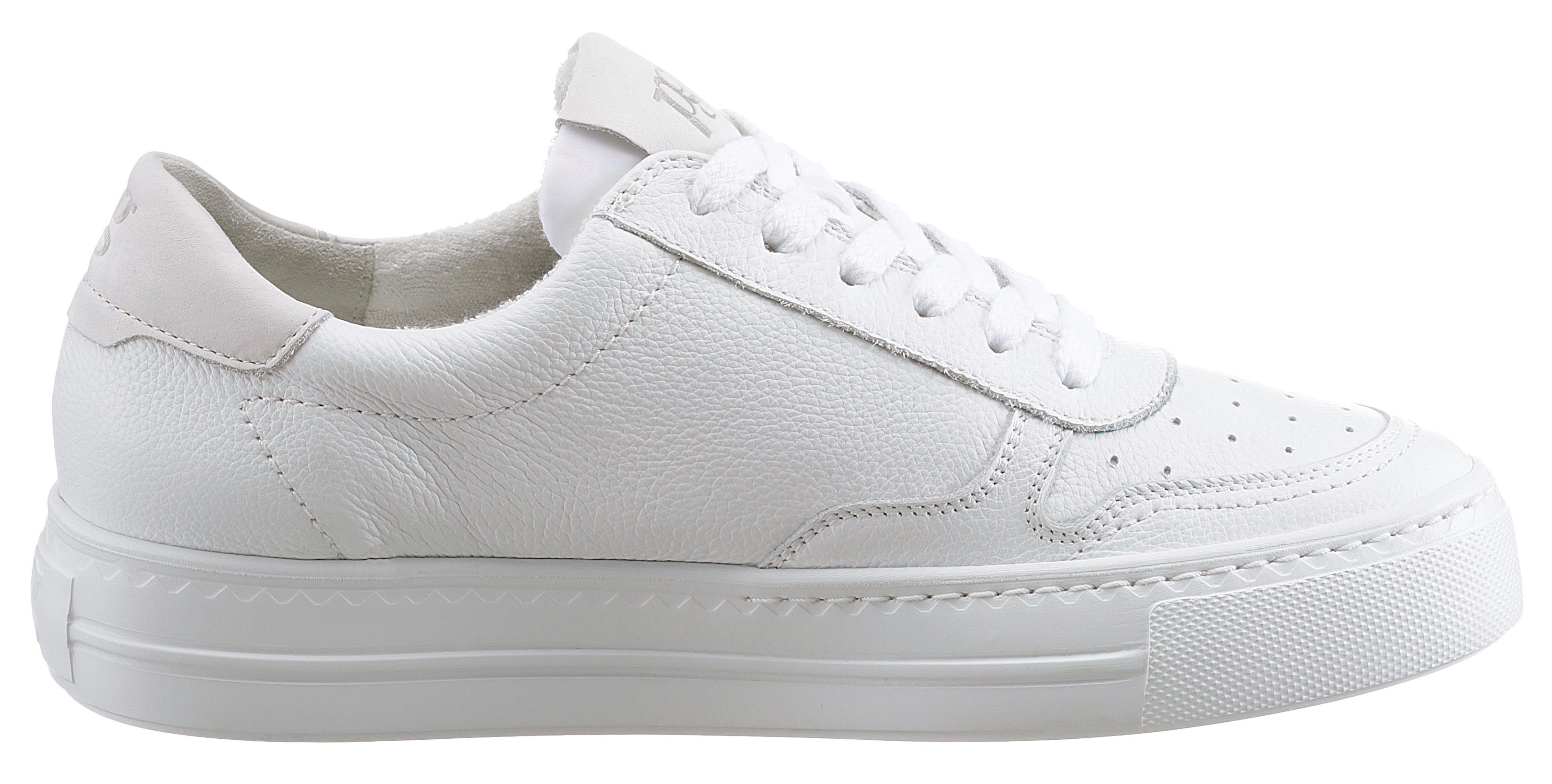 Paul Green Sneaker schlichten im white/offwhite Design