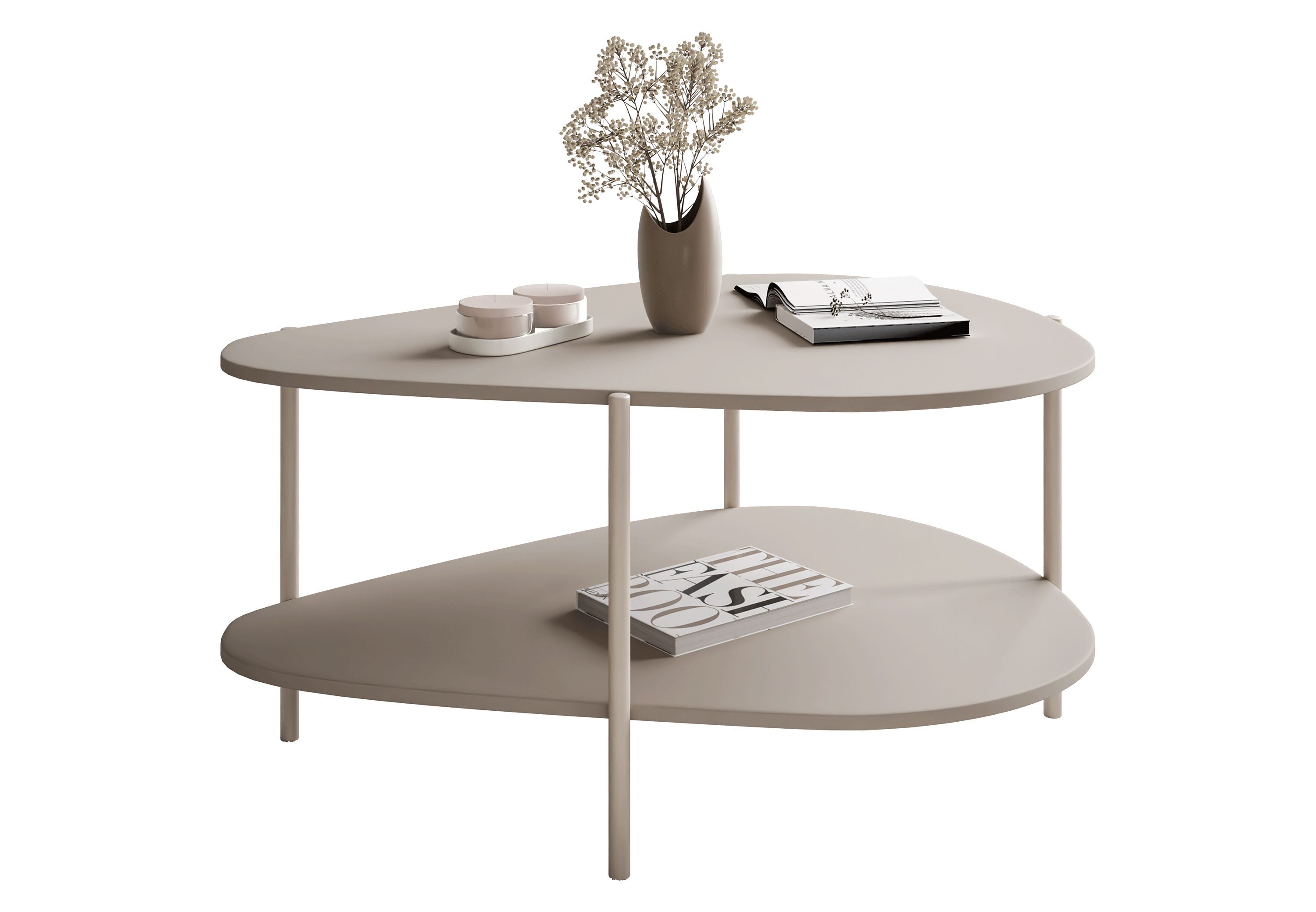 Lookway Couchtisch LUMI mit Ablage (1x Tisch), Breite: 90 cm günstig online kaufen