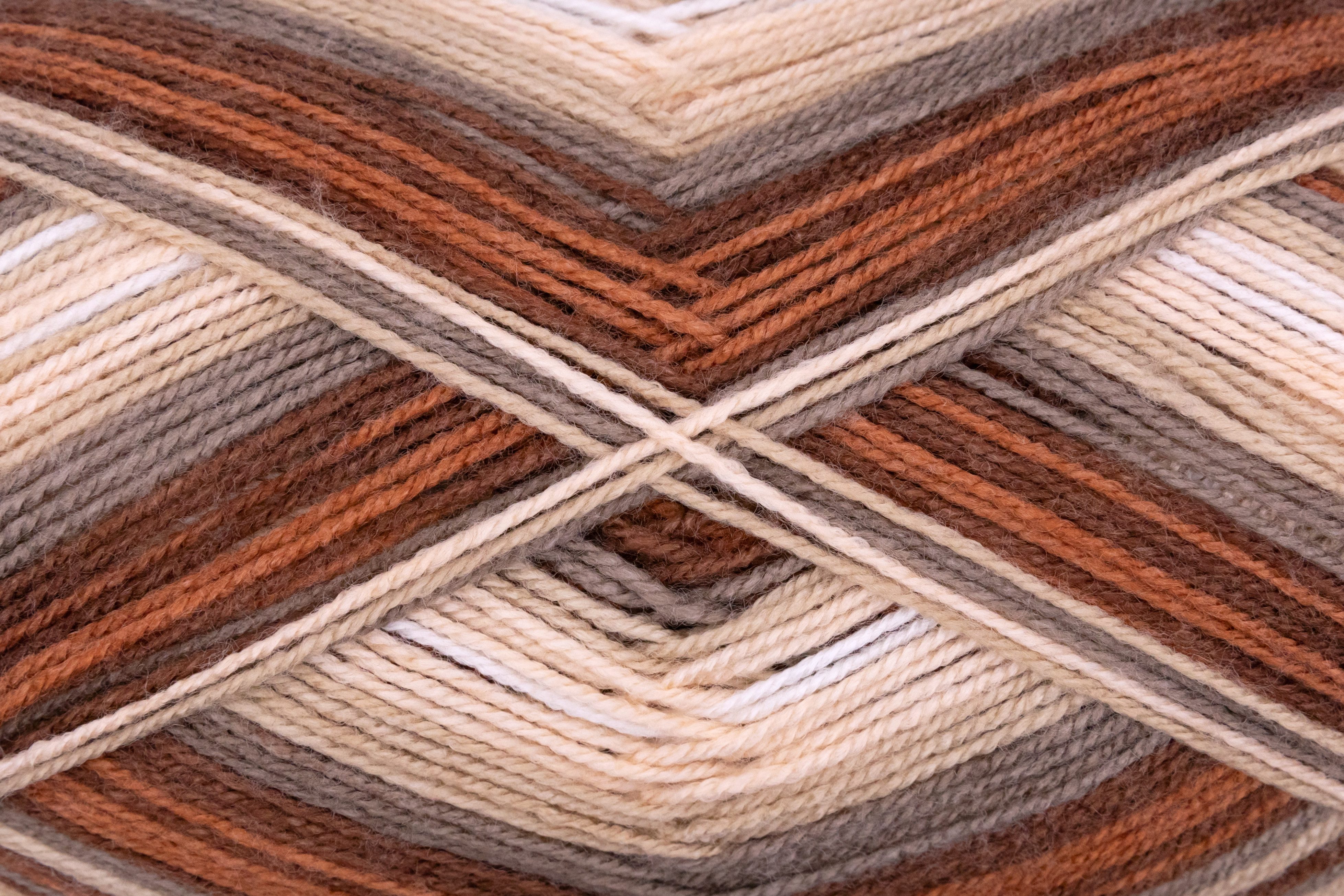 Gründl Wolle 400g Big Mamma Print Großknäuel Strickgarn Häkelwolle, 1040,00 m (Wolle zum Stricken und Häkeln, Strickwolle Handarbeitsgarn, Handstrickgarn), Woll – Bild 2 von 3