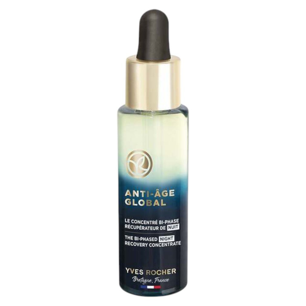 Yves Rocher Körperpflegemittel, Anti Age Global, regenerierendes Serum, für Gesicht und Hals, 30 ml