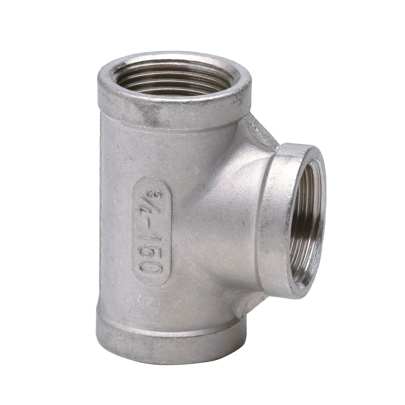 GEBO Gewindefitting Edelstahl Fitting T-Stück 3/4 Zoll DN20 V4A Gewindefitting Abzweig
