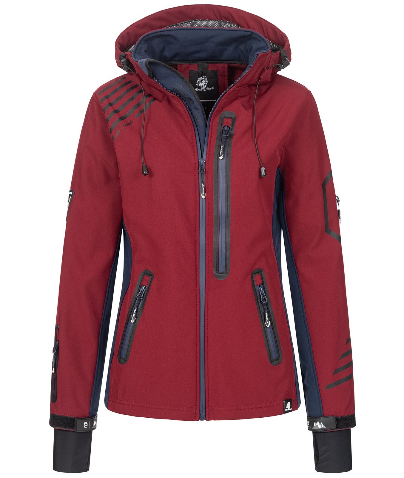 Rock Creek Softshelljacke Damen Softshelljacke Wanderjacke D-402 günstig online kaufen