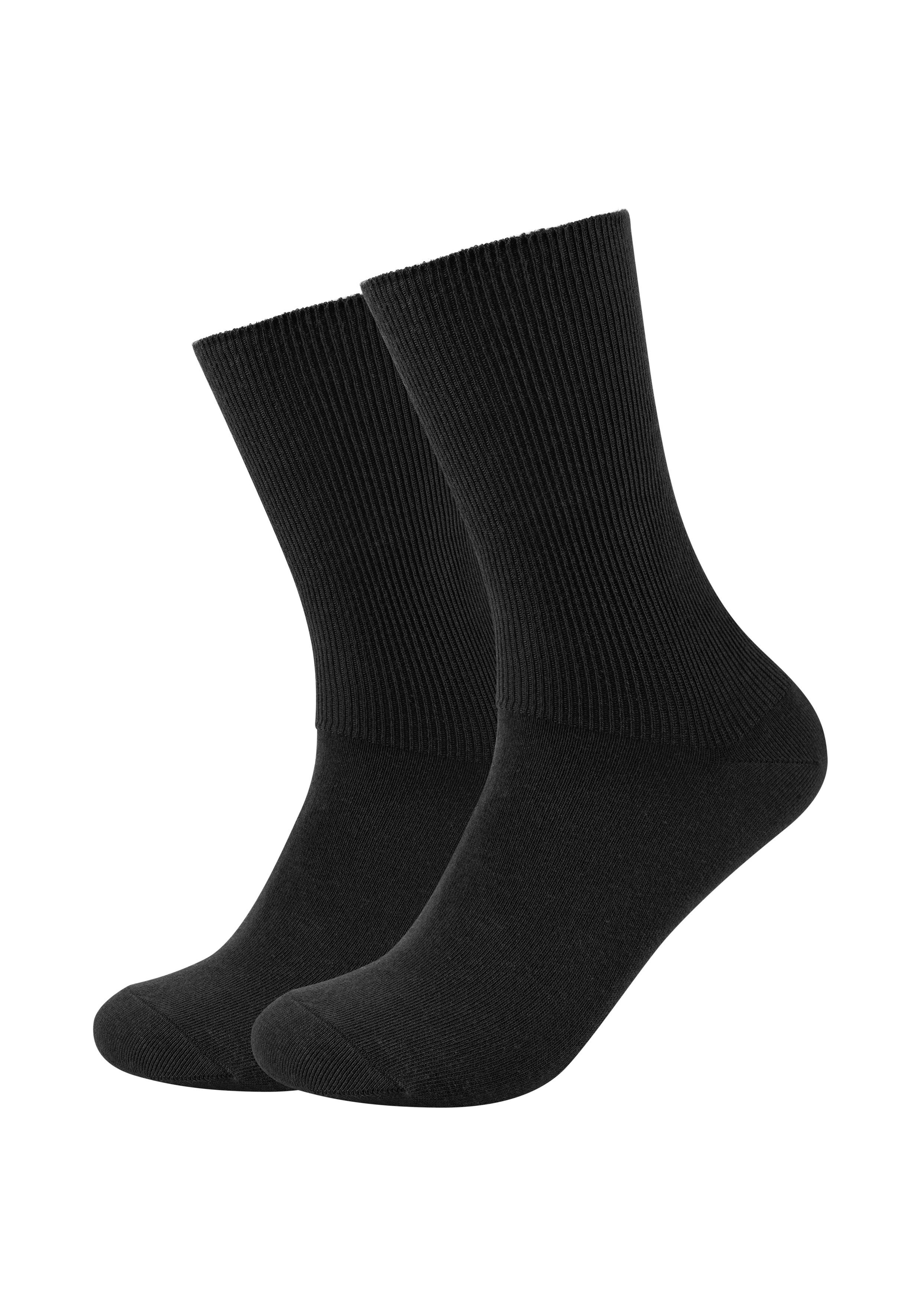 Camano Socken comfort (4-Paar, 4 Paar) superweiche Bündchen, venenfreundliche Socken