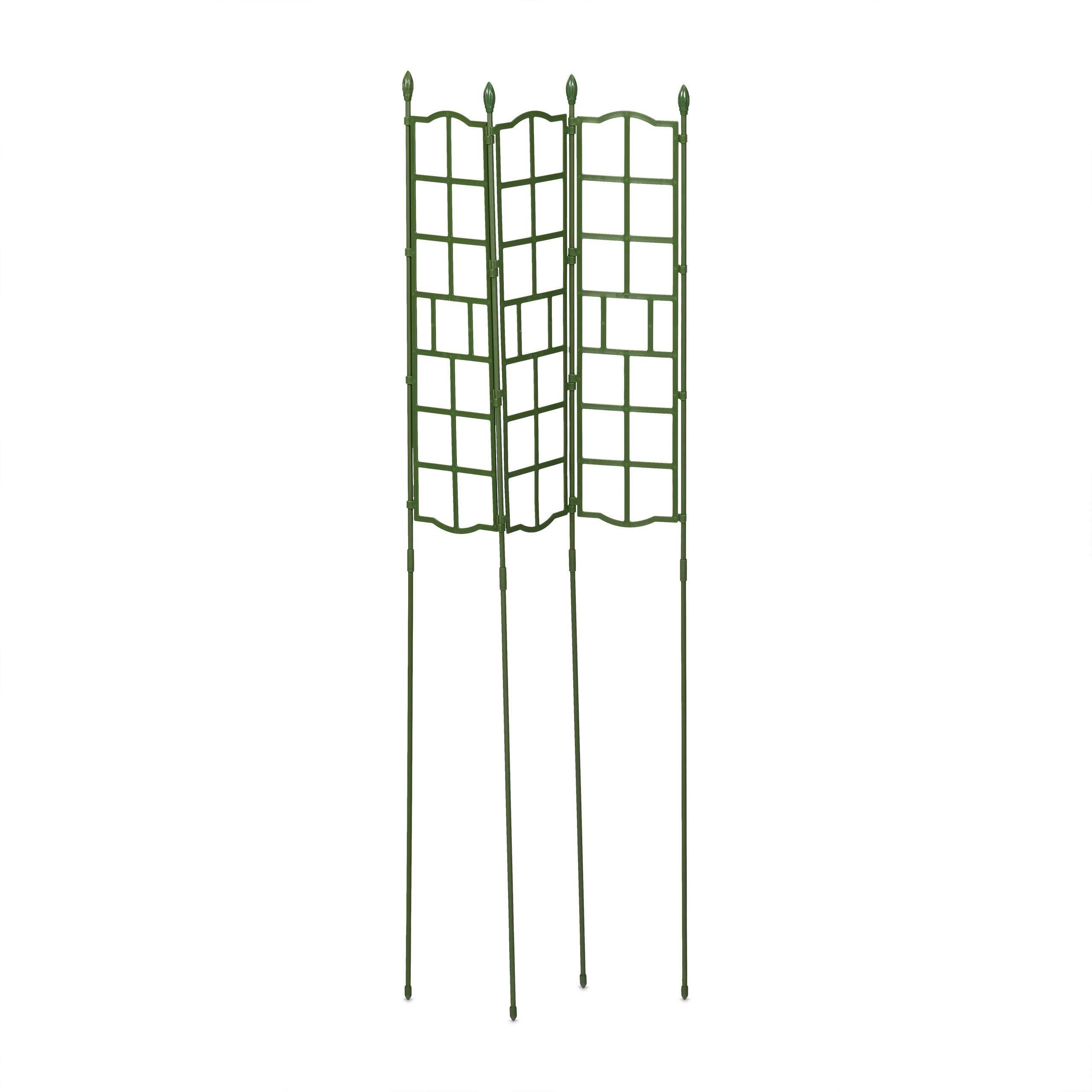 Rankgitter 3er Set 124 cm