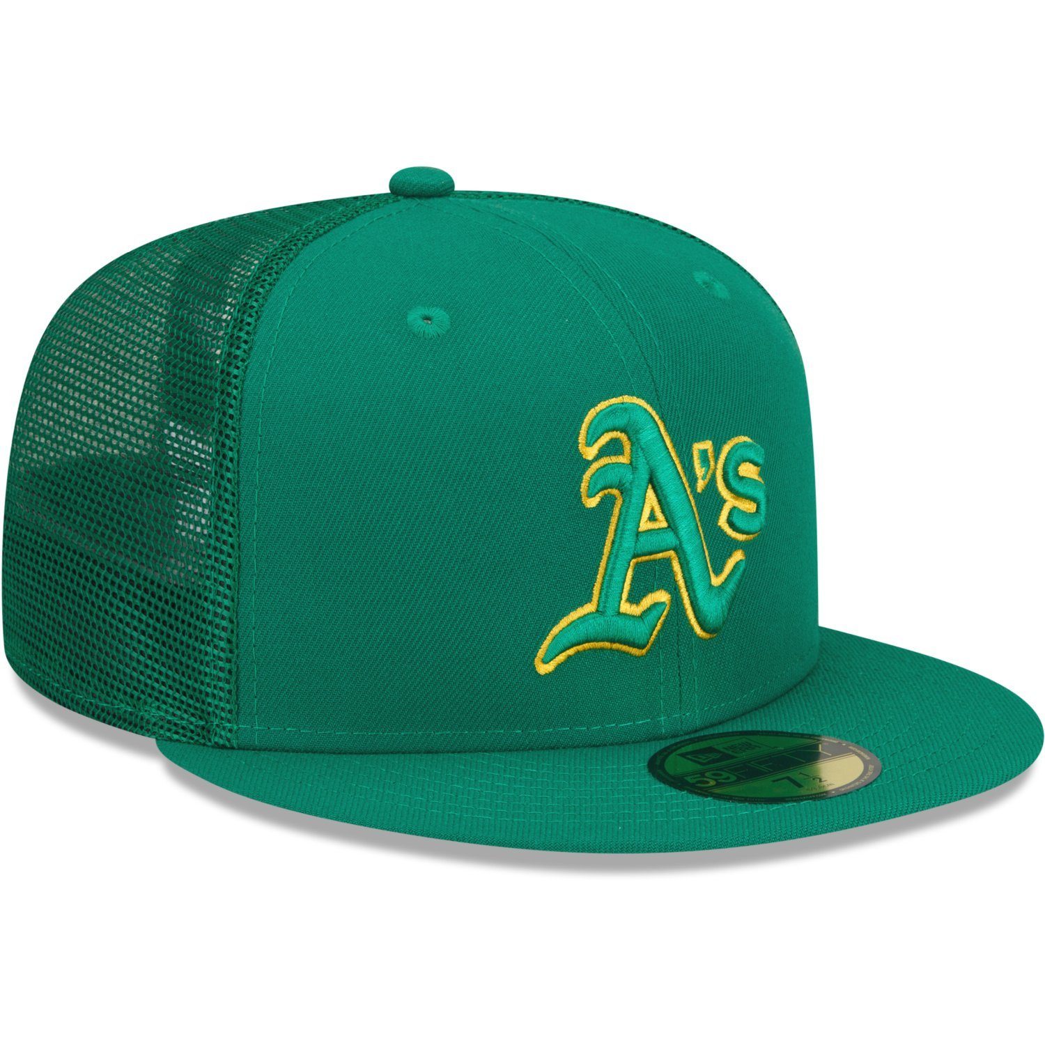 Oakland BATTING 59Fifty Fitted New Cap PRACTICE Era Athletics