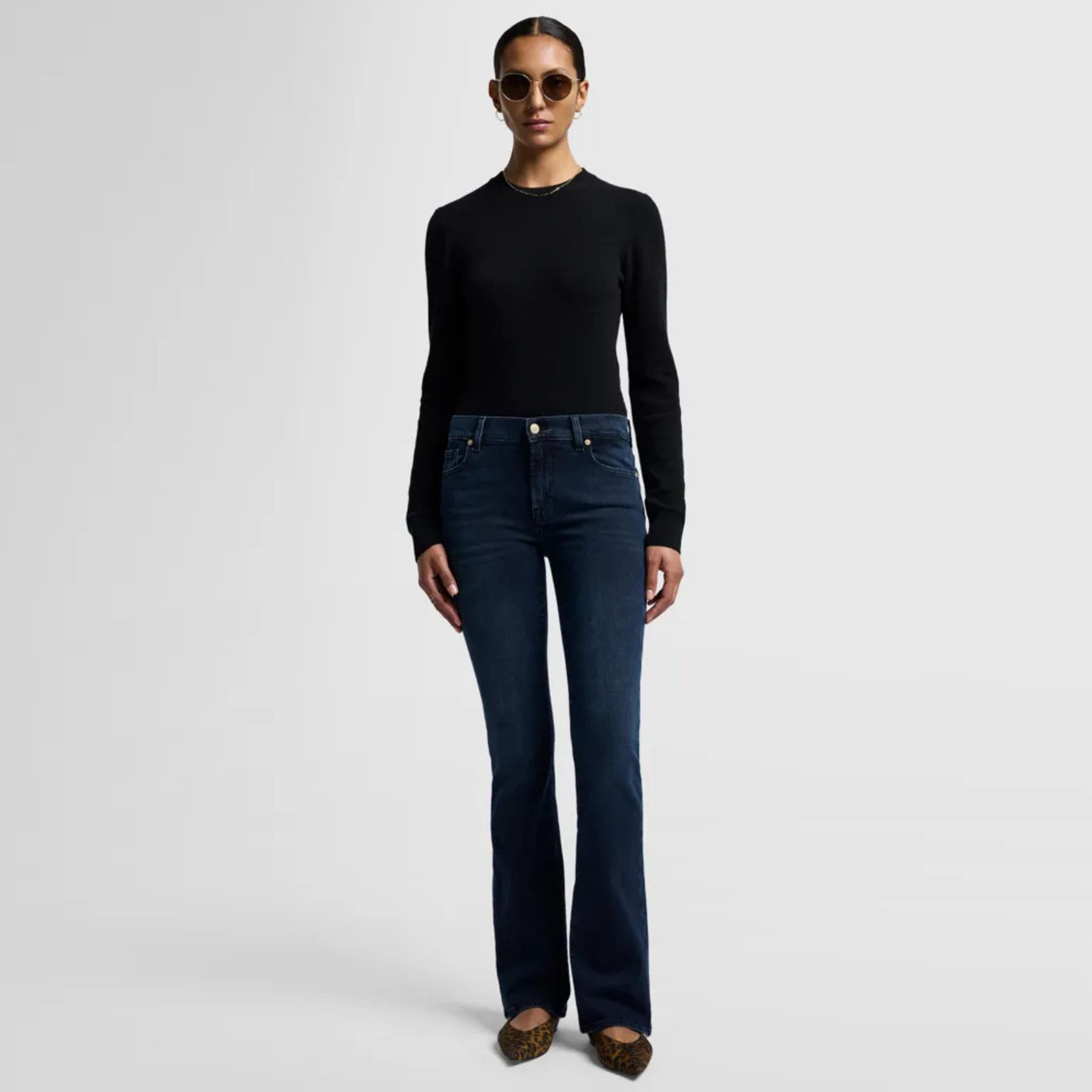 7 for all mankind Low-rise-Jeans Jeans BOOTCUT SLIM ILLUSION BROADWAY Mid W günstig online kaufen