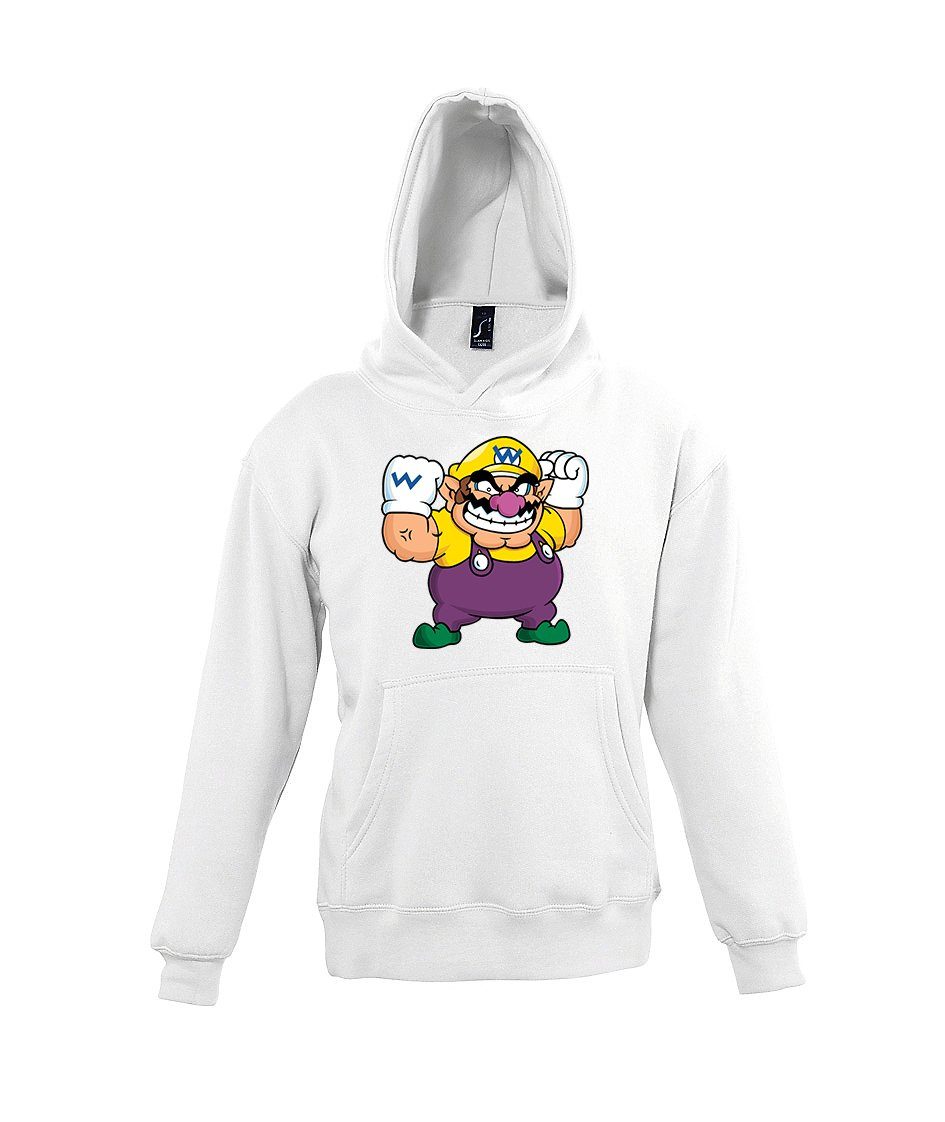 Kapuzenpullover Wario Kinder Hoodie für Jungen und Mädchen