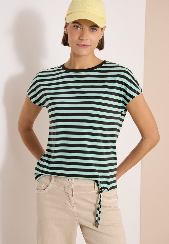 CECIL Blusenshirt im soften Baumwoll-Mix