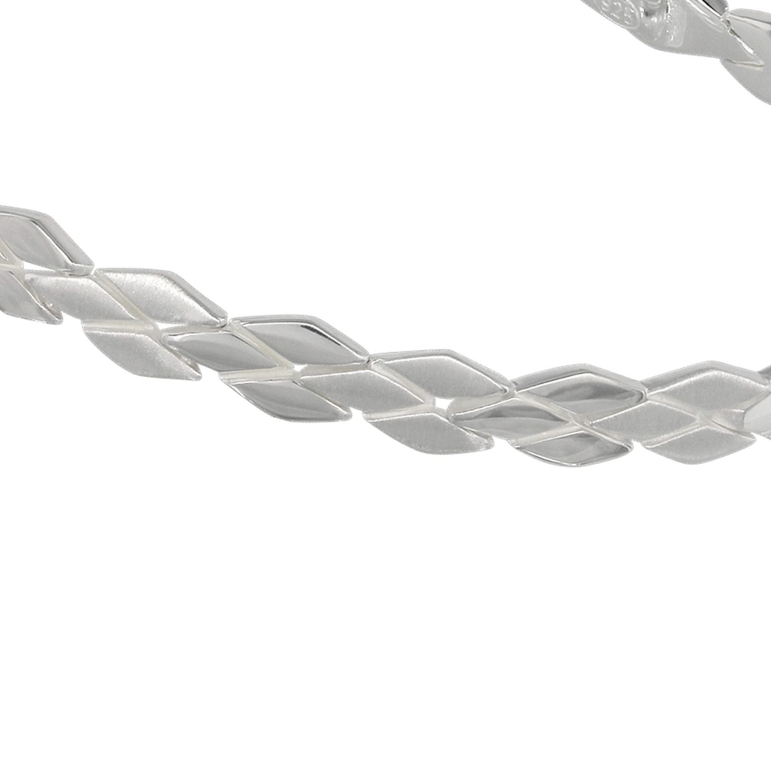SilberDream Silberarmband SDA4901JX SilberDream 925 Sterling Silber (Armband), Damen Armband (Blütenblatt) ca. 19cm, 925 Sterling Silber, Farbe: silb – Bild 4 von 5
