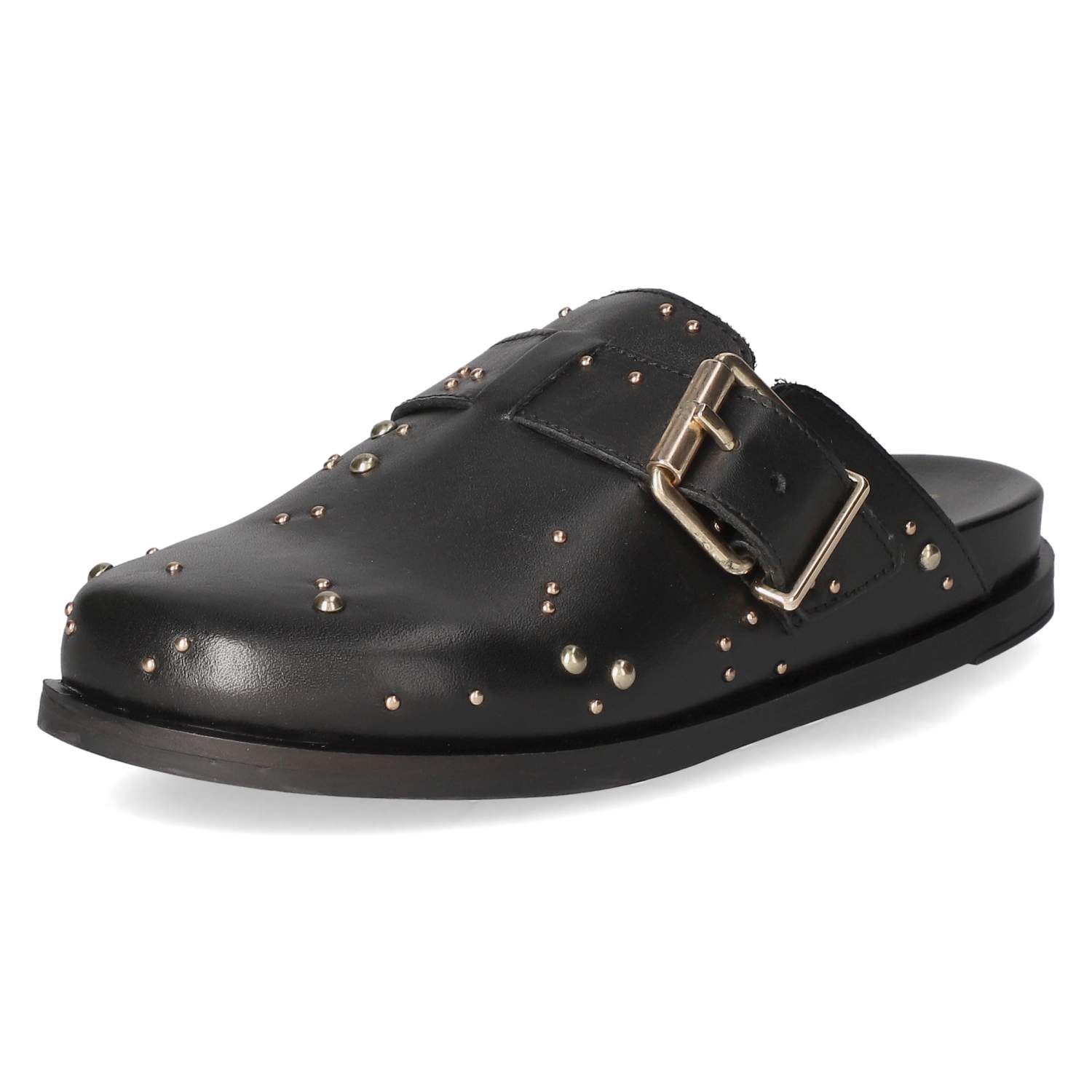 Kaerlek Kaerlek LPARAN-111LEI Black Damen Glattleder schwarz Clog günstig online kaufen