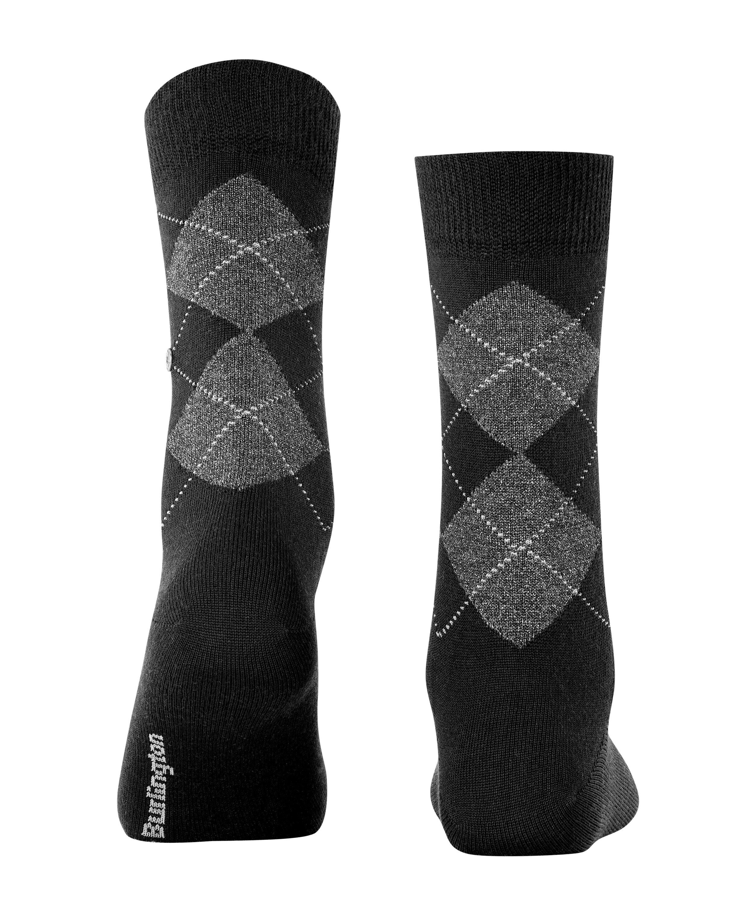 Lurex Socken (3003) (1-Paar) Burlington black Marylebone