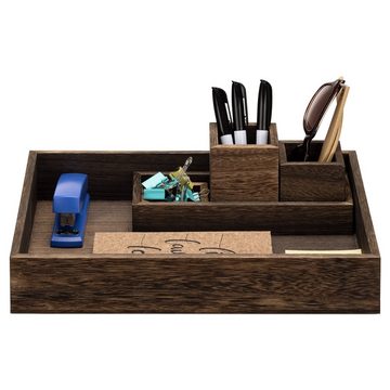 Navaris Briefablage Schreibtisch Organizer 5er Set - Stiftehalter, Briefablage - Büro (1-St)