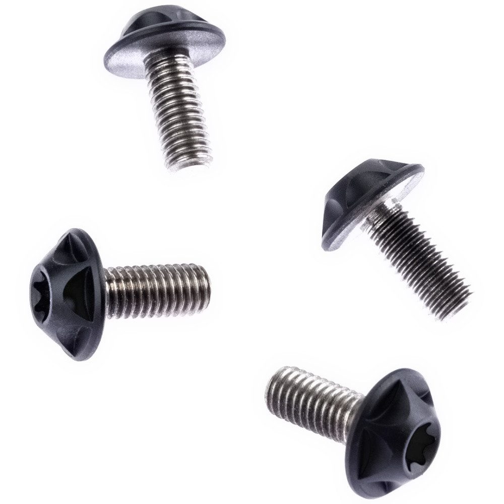 Schraube Silca Schraube cerakote GR5 TITAN 4 STUECK M5 schwarz ca. 0,007 kg
