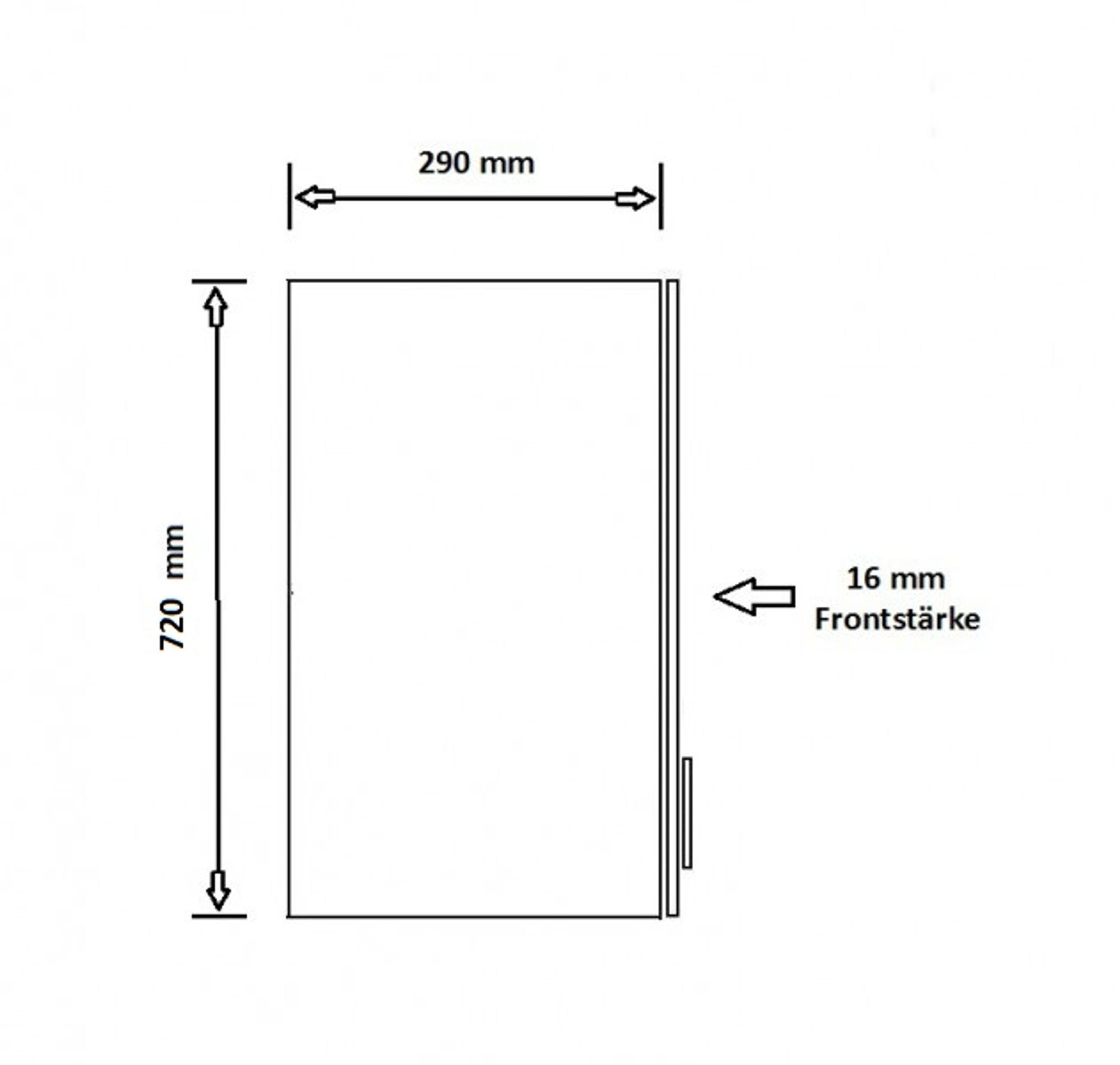 Küchen-Preisbombe Hängeschrank 80 cm Küche Bianca günstig online kaufen