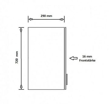 Küchen-Preisbombe Hängeschrank 40 cm Küche Stilo Weiß Küchenzeile Küchenblock Einbauküche Landhaus