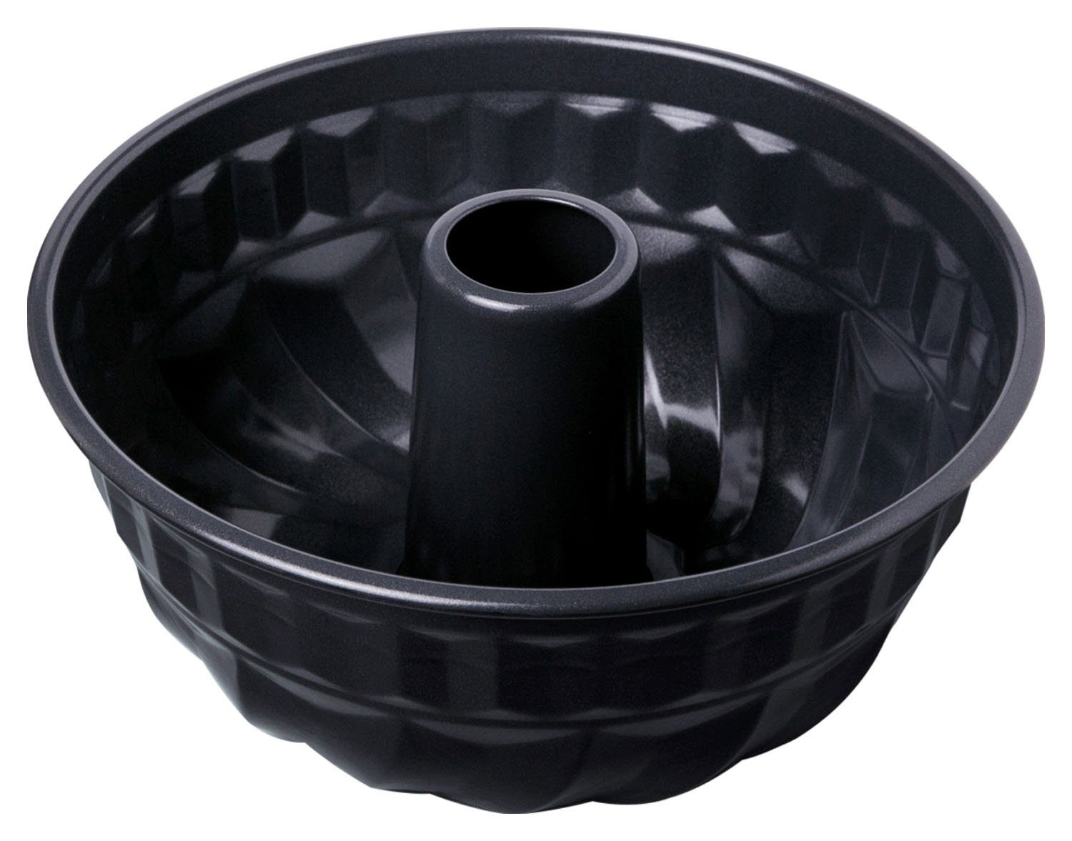 Birkmann Gugelhupfform PREMIUM BAKING, Ø 22 cm, Grau, Karbonstahl, antihaftbeschichtet