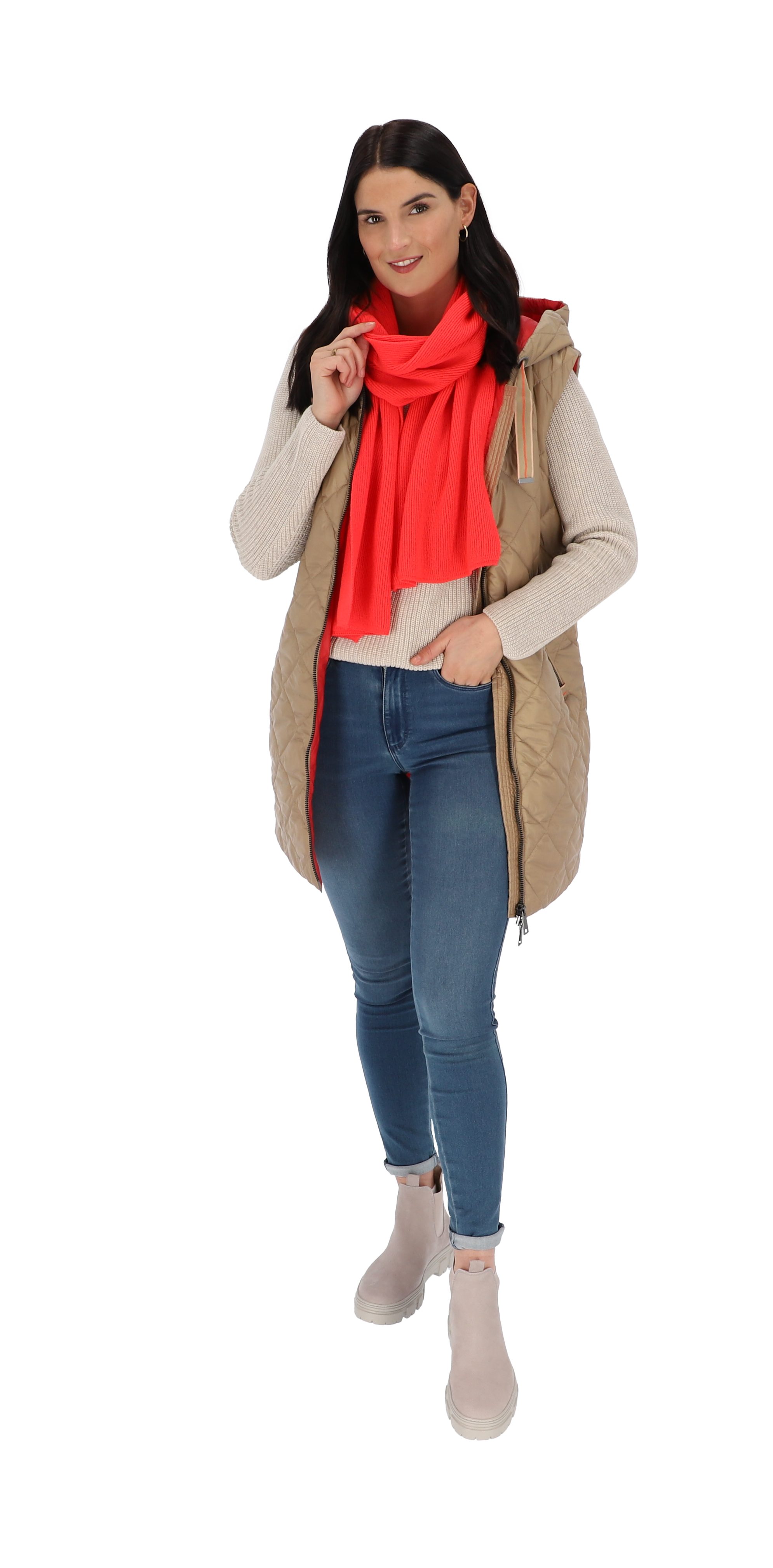 halsüberkopf Accessoires Strickschal feiner Strickschal, Made günstig online kaufen
