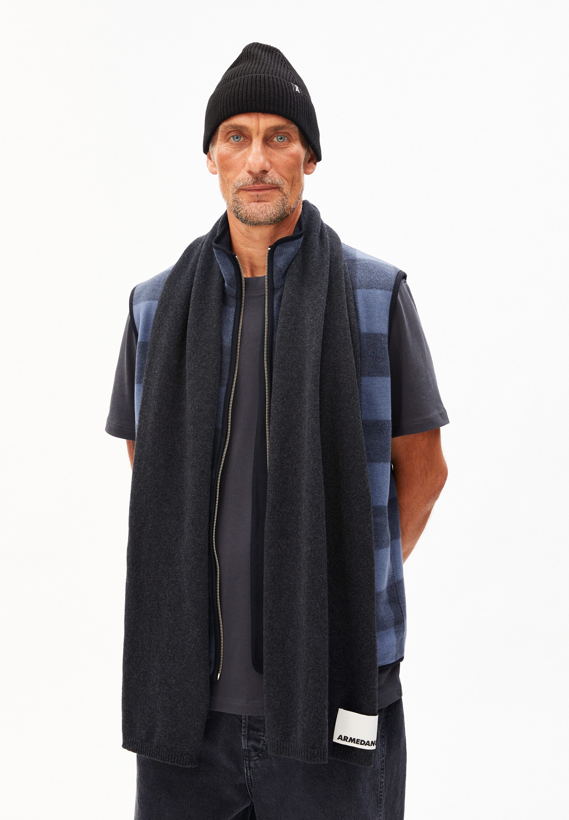 Armedangels Schal KATARINAA Unisex Schal Aus Recyceltem Kashmir Mix