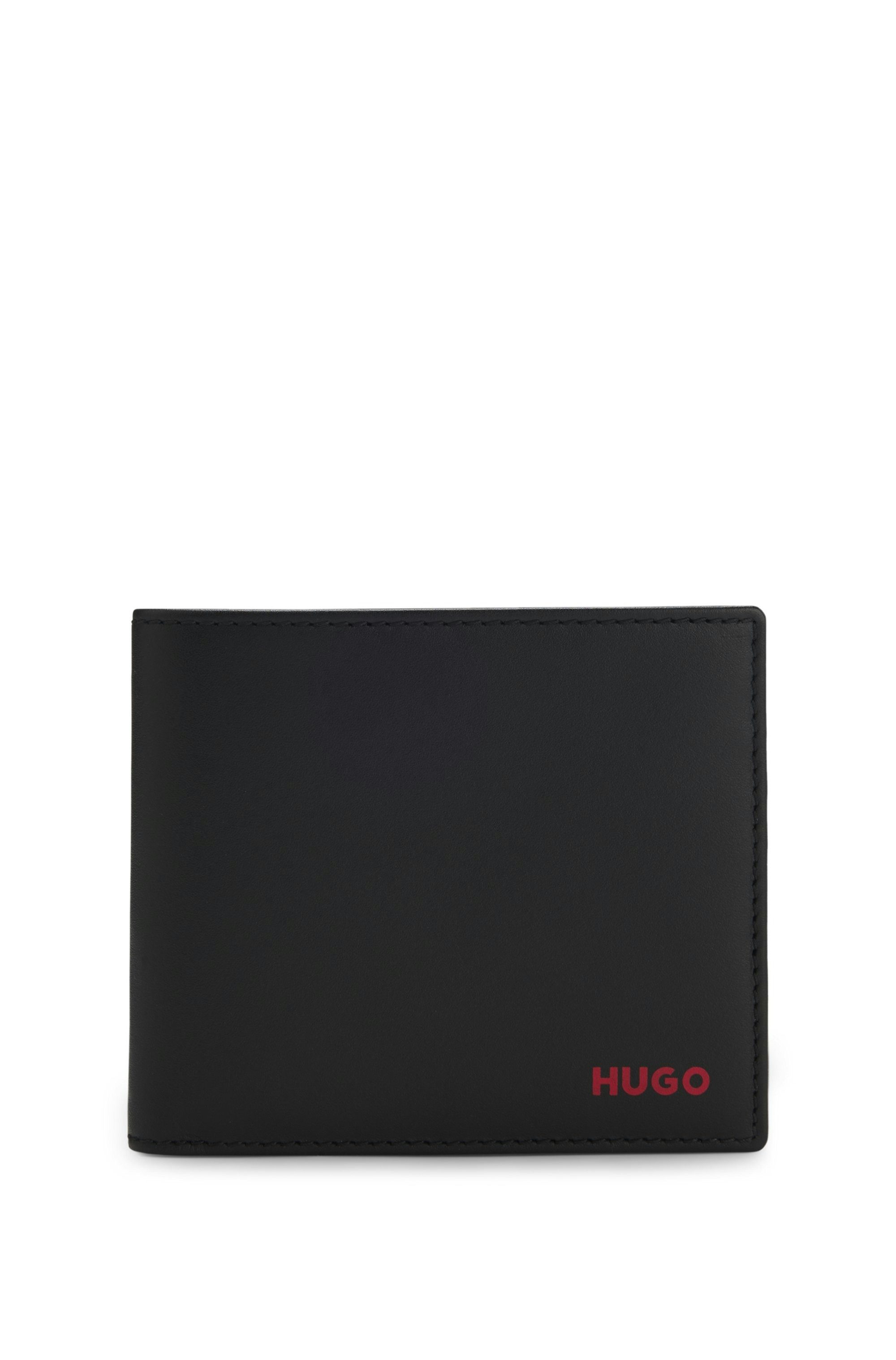 HUGO Geldbörse TIbby 2.0, Herren Geldbeutel, Portemonnaie zum Klappen