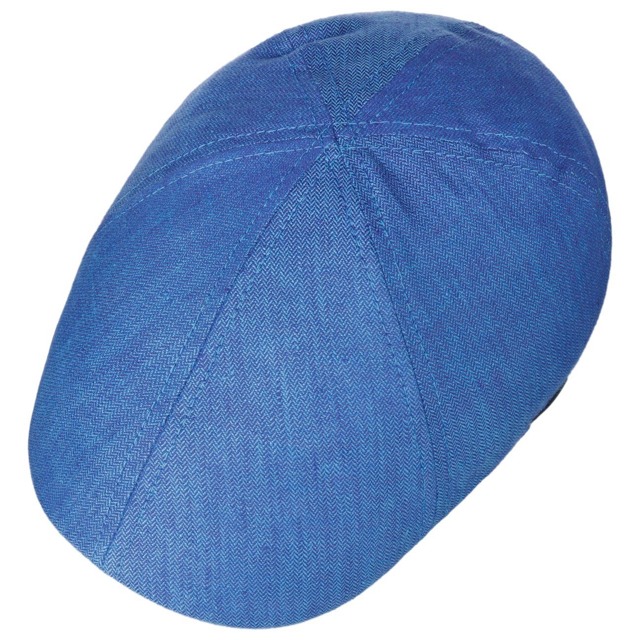 Flat Schirm, blau in the Cap Stetson EU (1-St) mit Made Schirmmütze