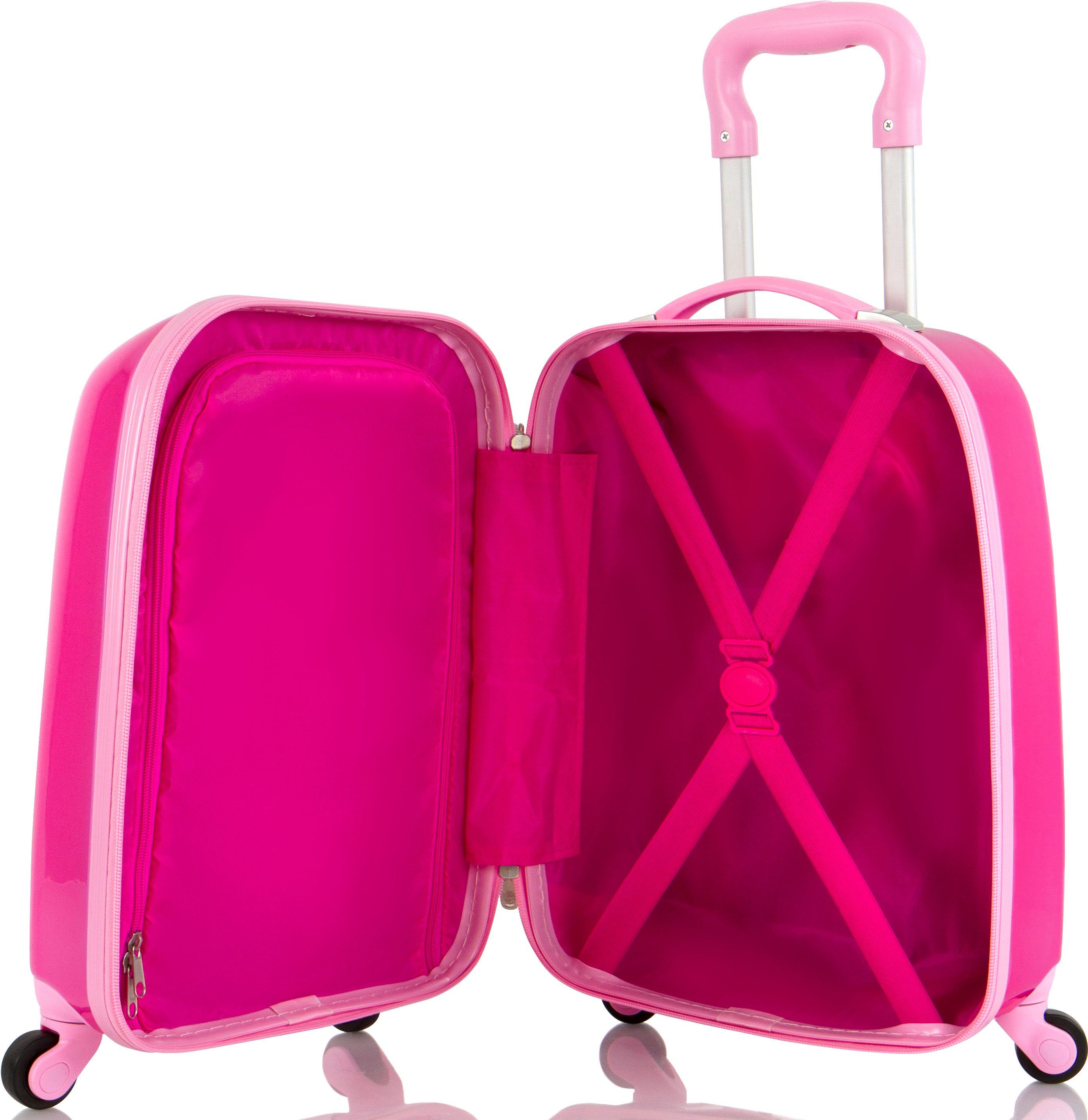 Heys Kinderkoffer Einhorn, Rosa, 4 Rollen, Heys Kindertrolley Handgepäck-Koffer