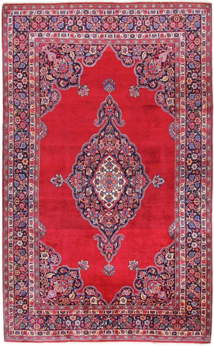 Orientteppich Mashhad 207x331 Handgeknüpfter Orientteppich / Perserteppich, Nain Trading, rechteckig, Höhe: 12 mm | Kurzflor-Teppiche