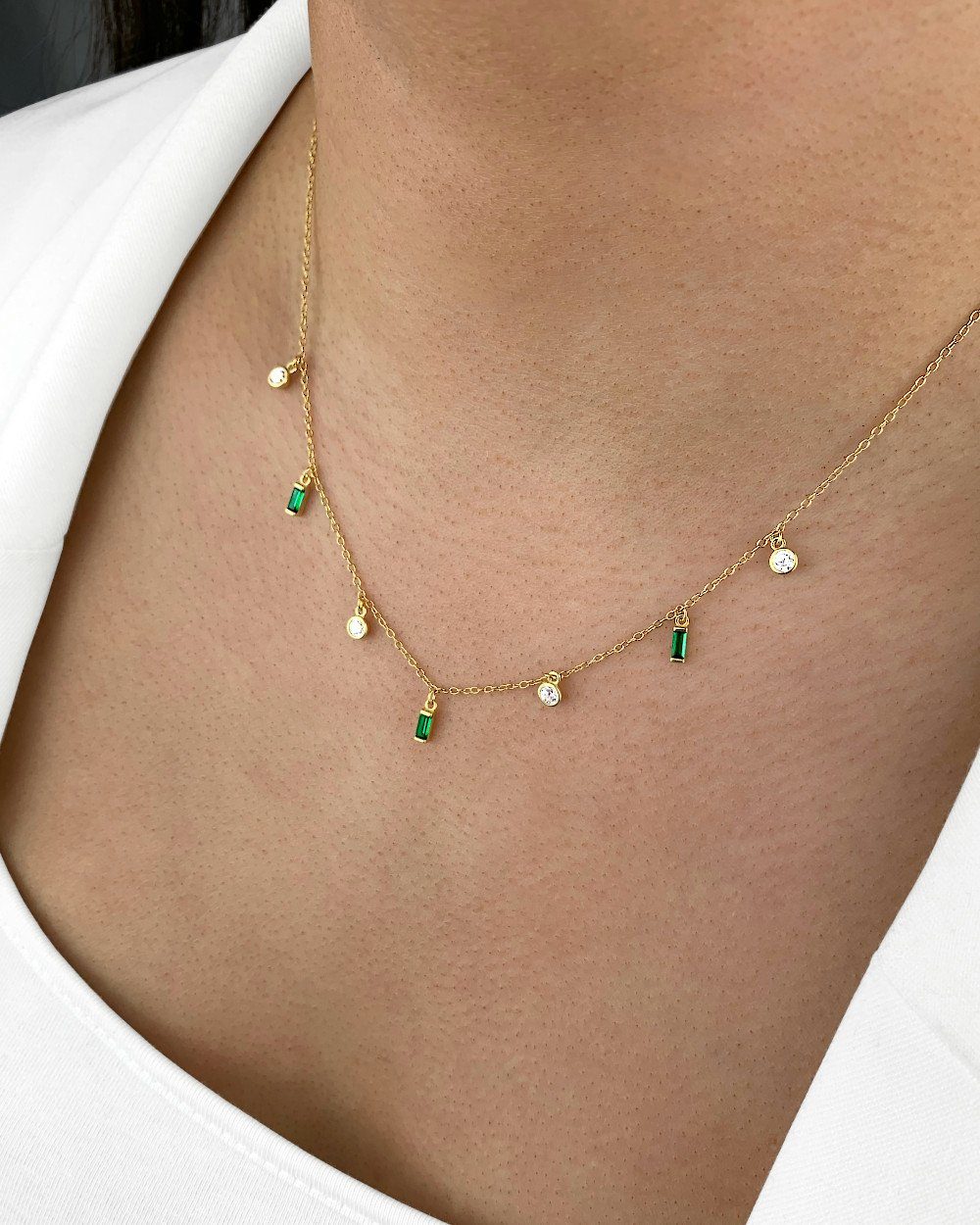 DANIEL CLIFFORD Kette mit Anhänger 'Pria' günstig online kaufen
