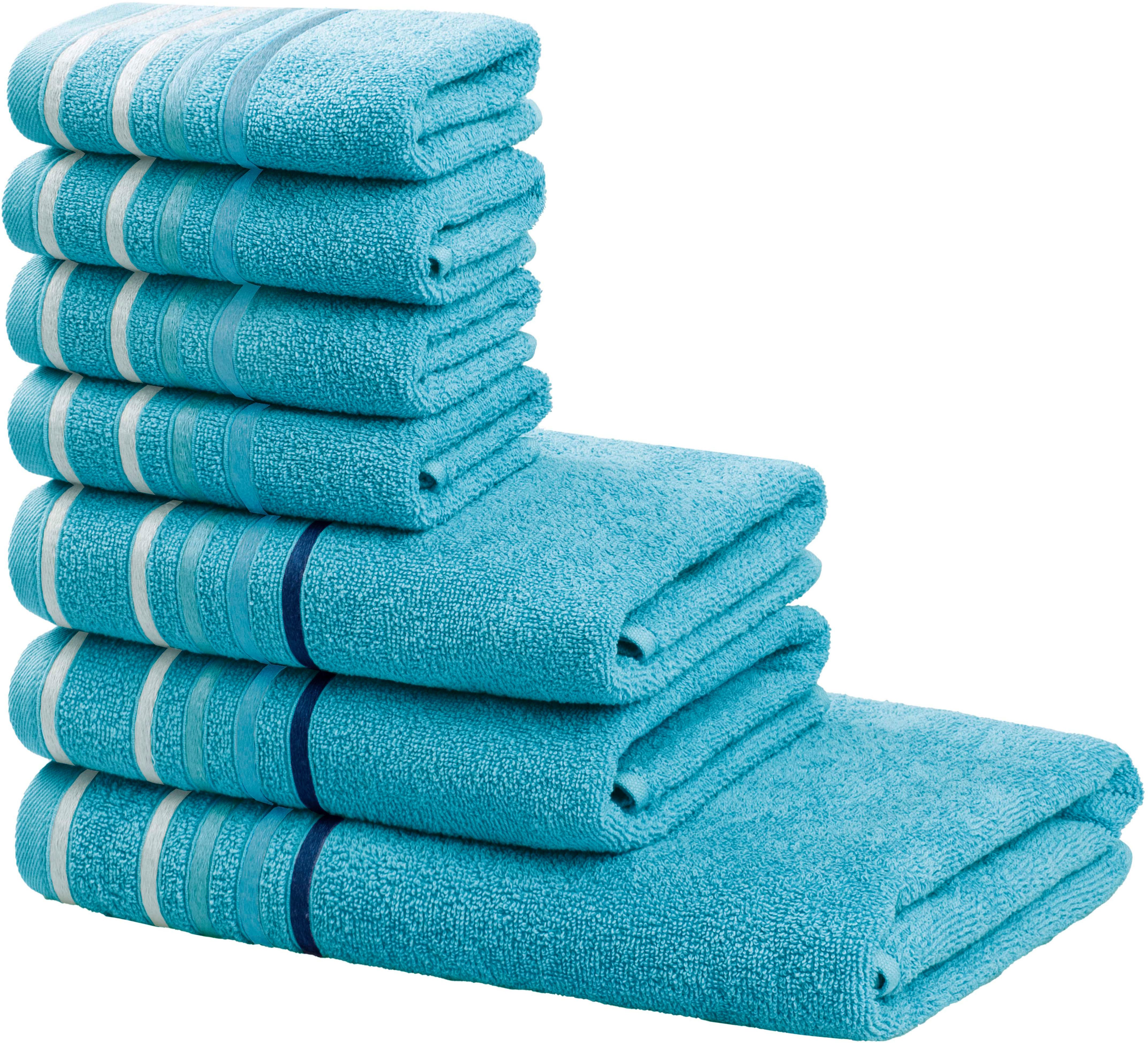 my home Handtuch Set Niki, Duschtuch, günstig online kaufen