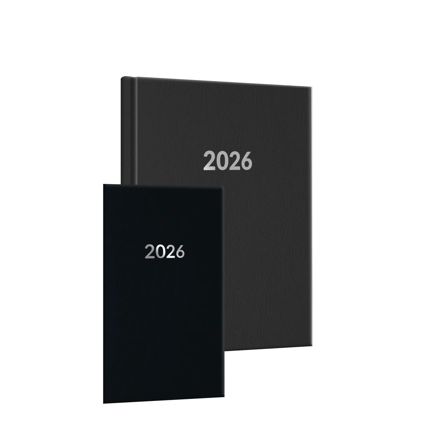 Lingen Taschenkalender Buchkalender-Set: Buchkalender & Wochenplaner 2026 schwarz