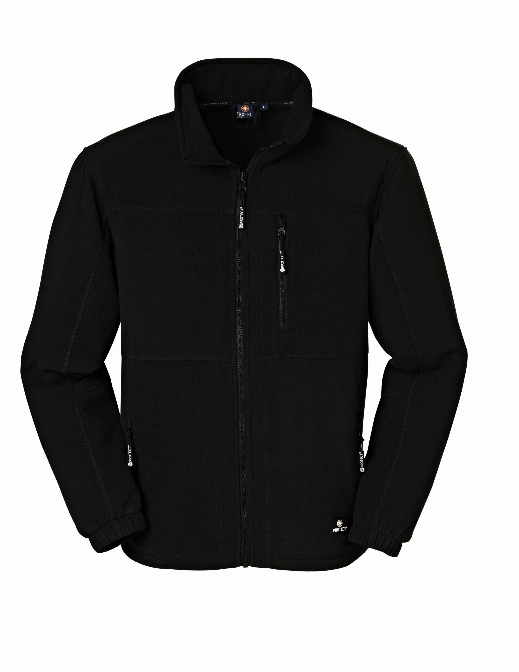 TRIZERATOP Winterjacke Fleecejacke DALLAS schwarz Größe XXL