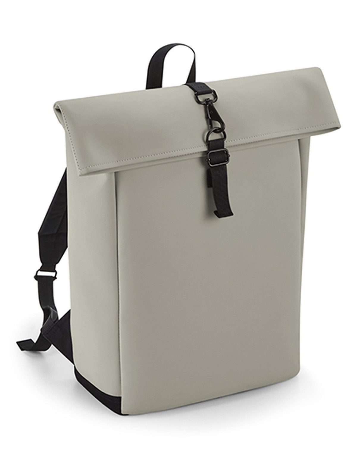 BagBase Rucksack Matte PU Roll-Top Backpack